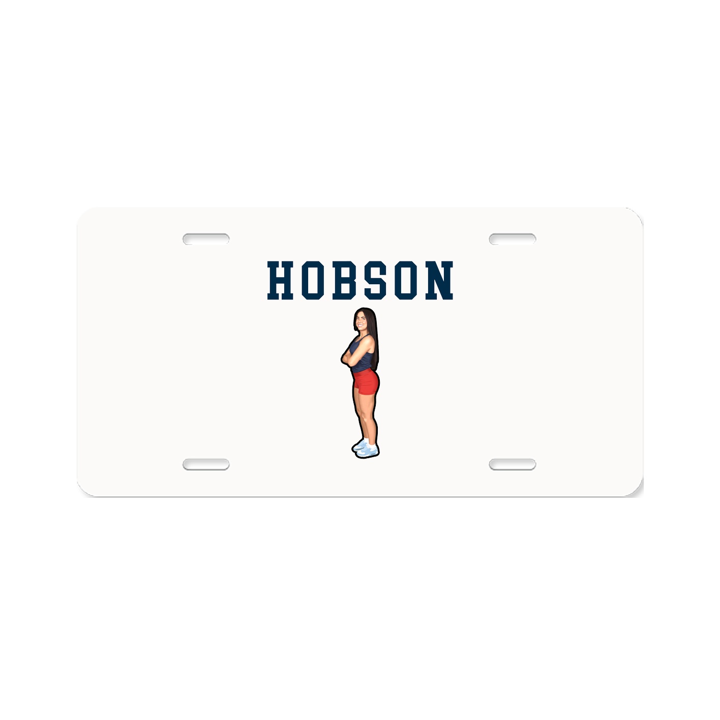 License Plate — Shirsey in Classic
