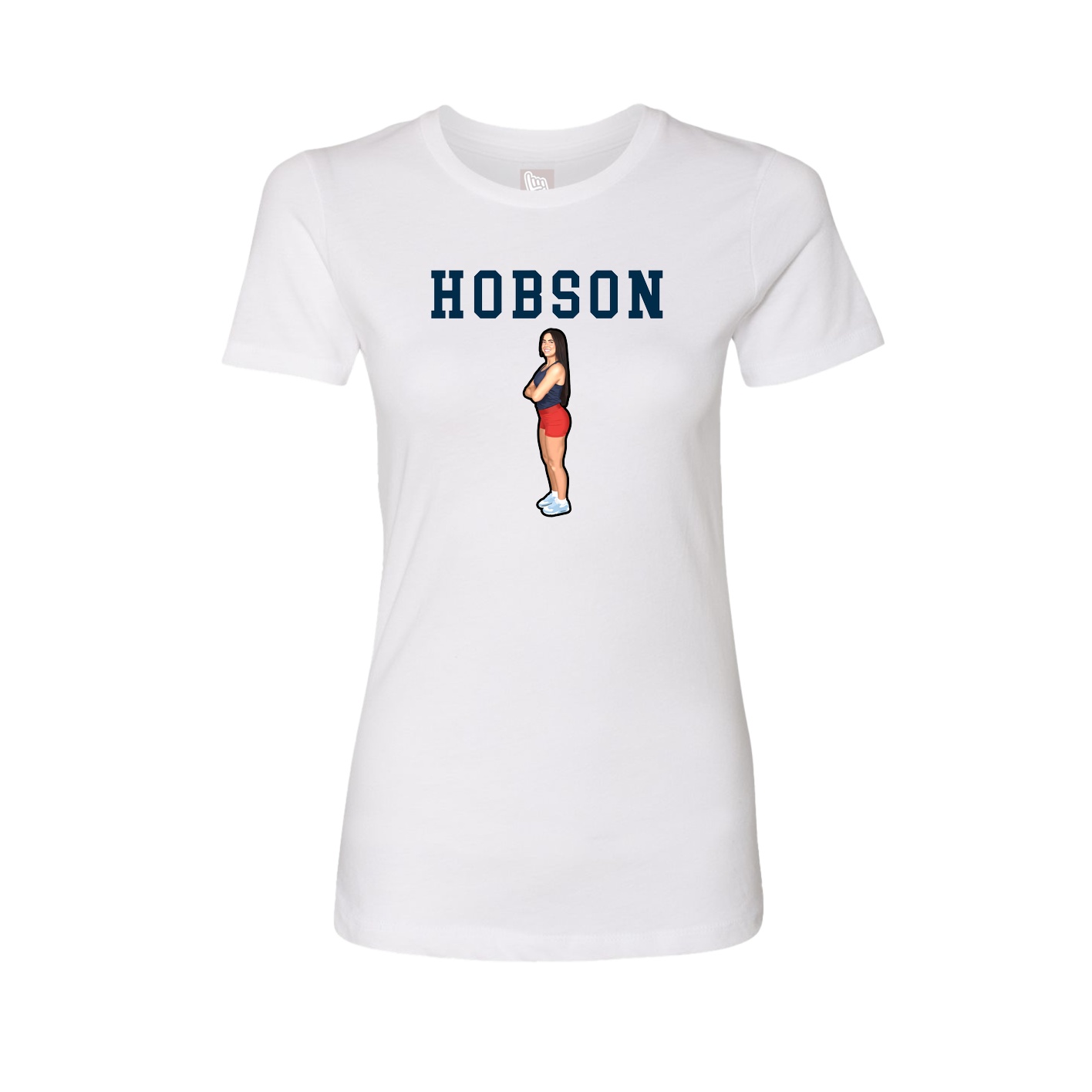 Fitted Women's Tee — Shirsey in White