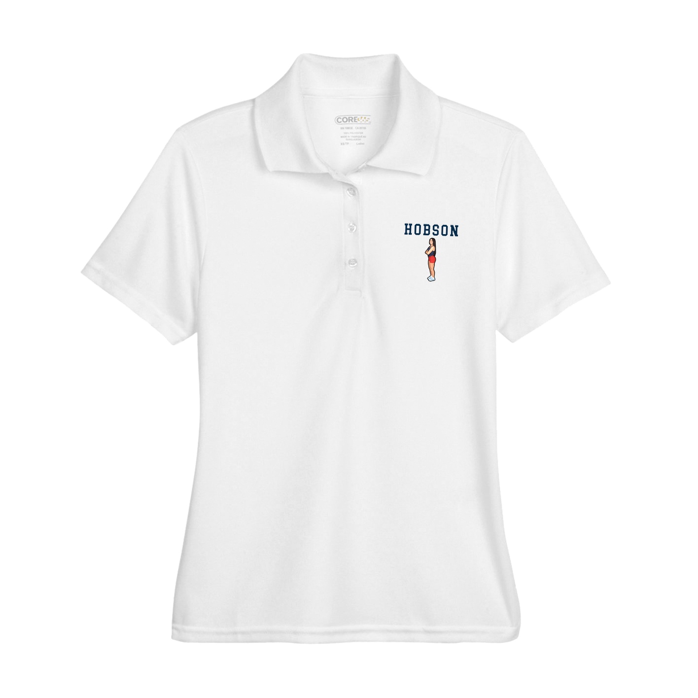 Womens Performance Polo — Shirsey in White