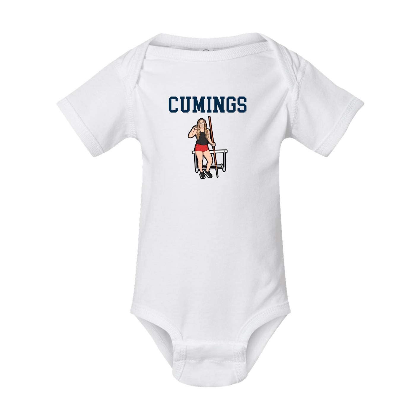 Baby Onesie — Shirsey in White