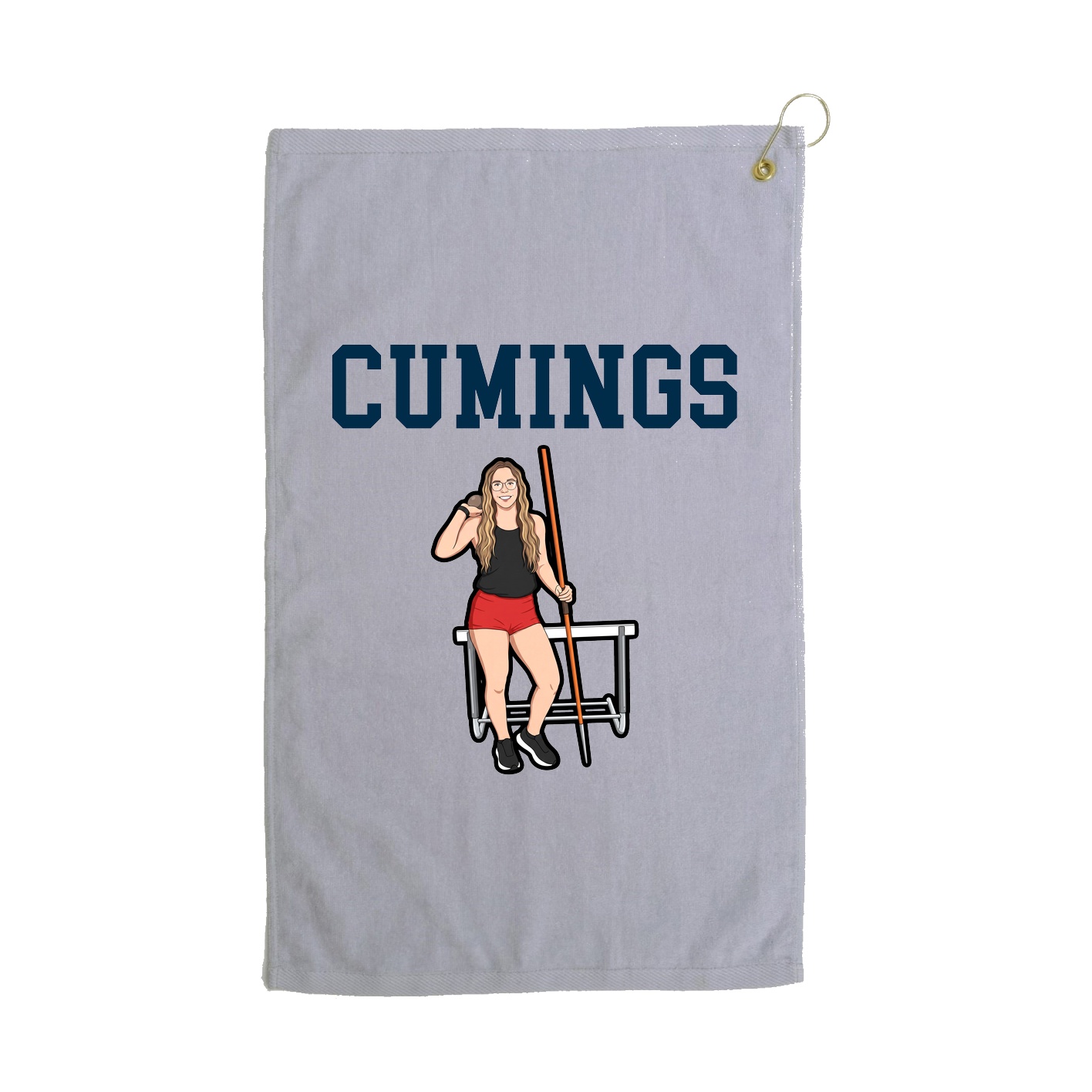 Golf Towel — Shirsey in Grey