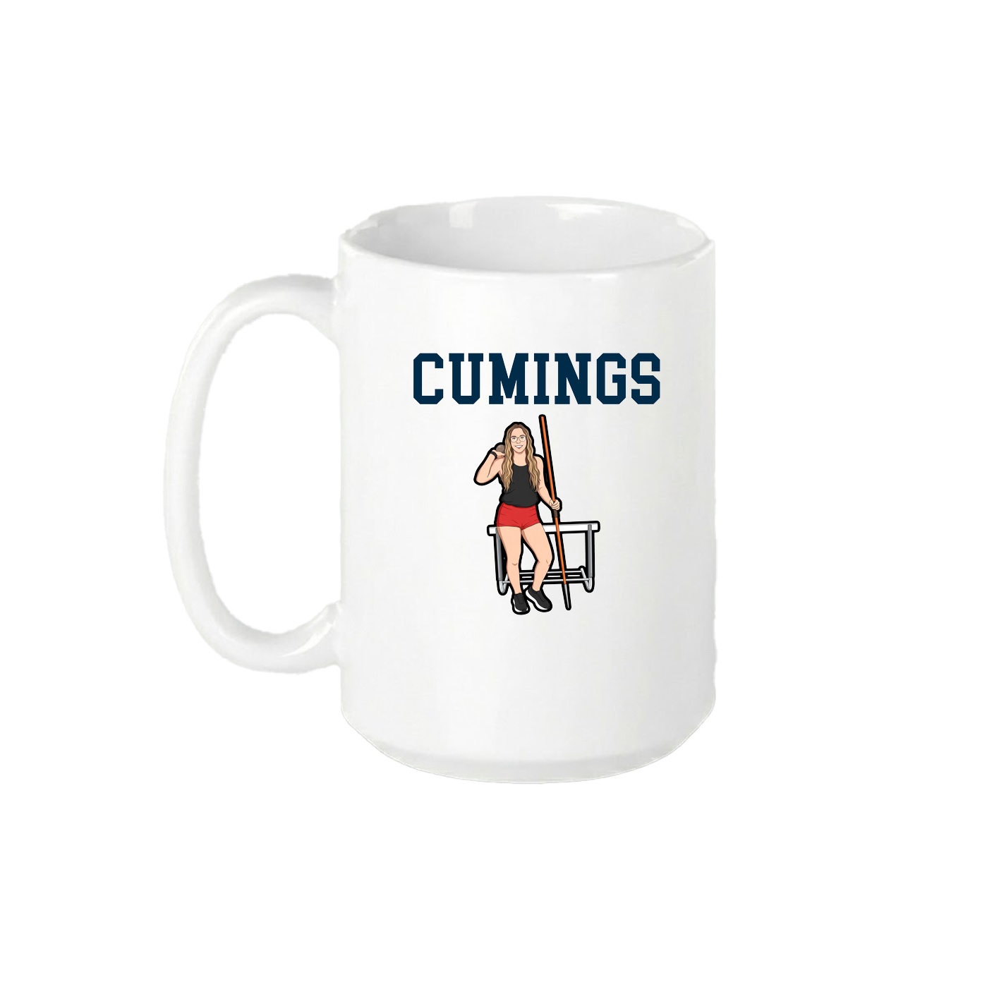 15oz Coffee Mug — Shirsey in White
