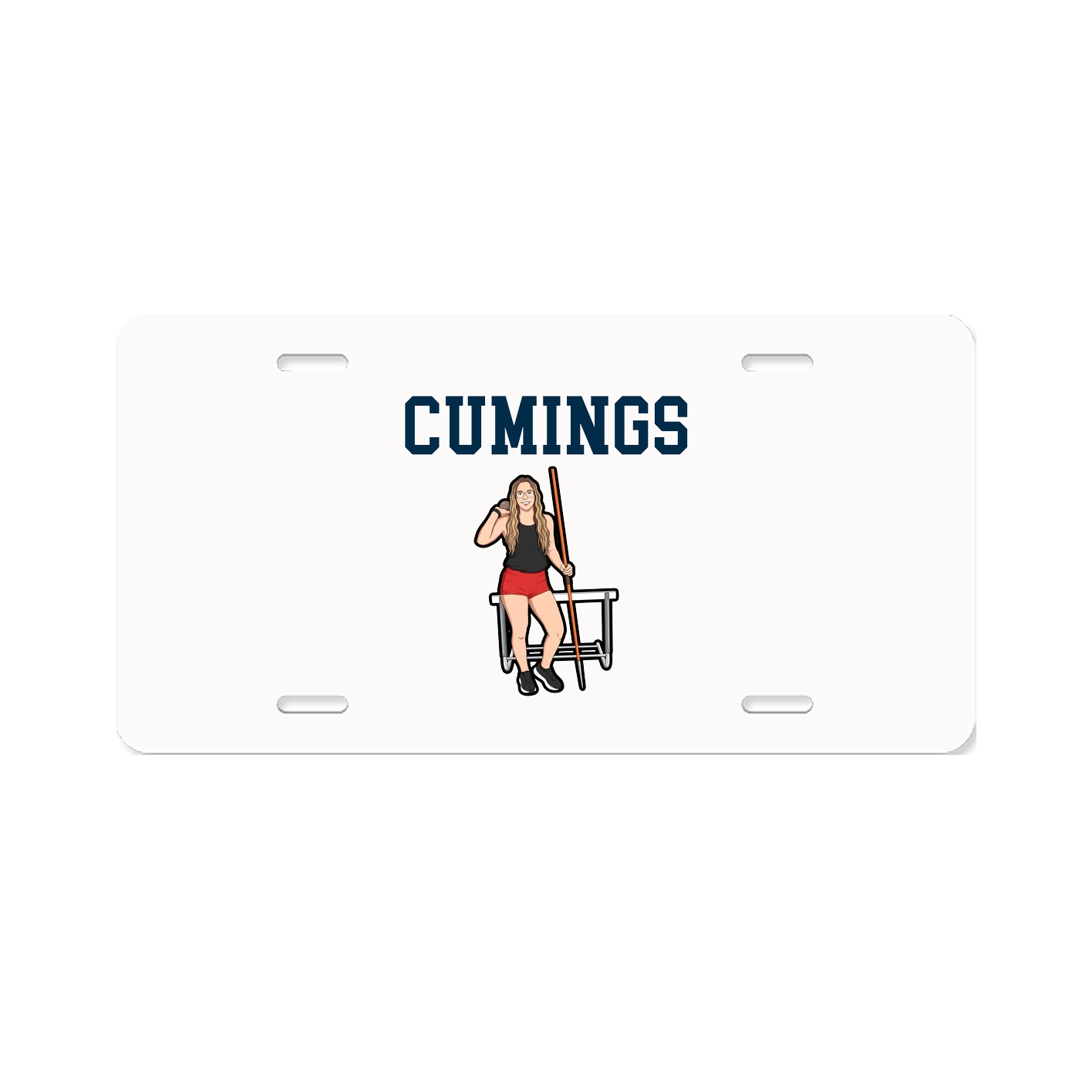 License Plate — Shirsey in Classic