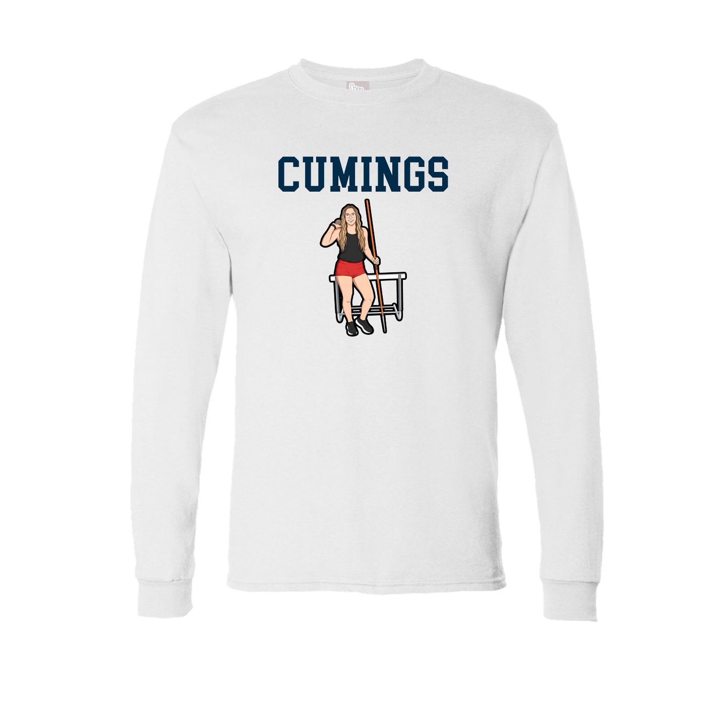 Long Sleeve Tee — Shirsey in White