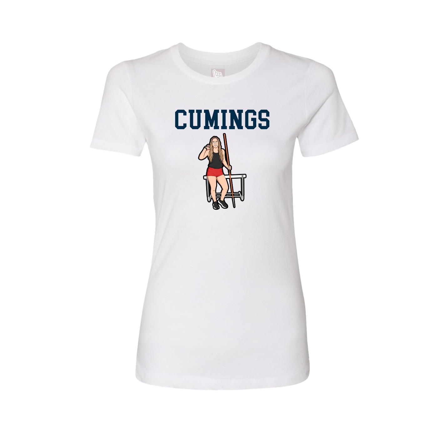 Fitted Women's Tee — Shirsey in White