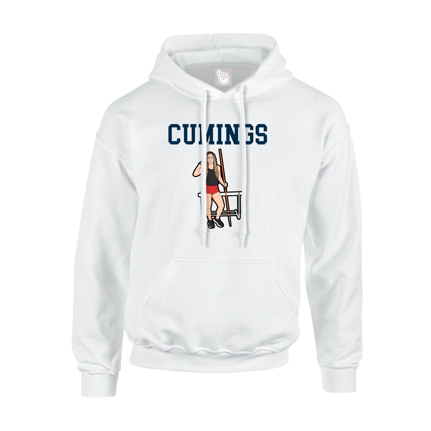 Youth Hoodie — Shirsey in White