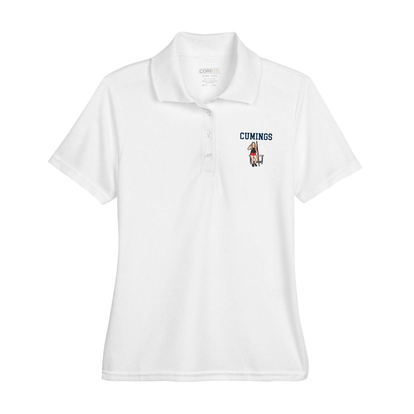 Womens Performance Polo — Shirsey in White