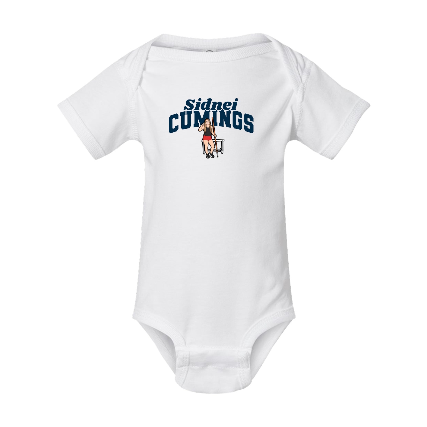 Baby Onesie — Signature Arch in White