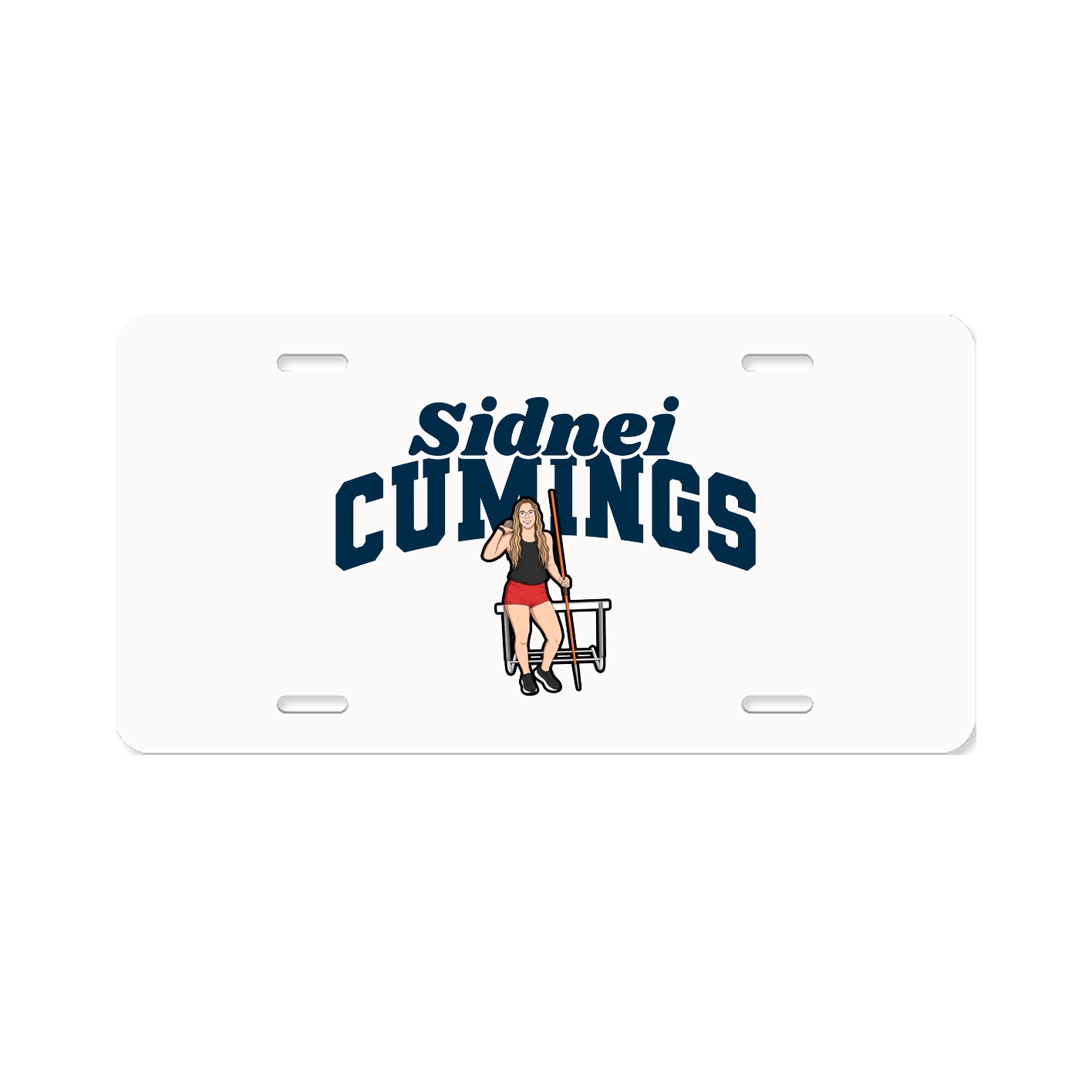 License Plate — Signature Arch in Classic