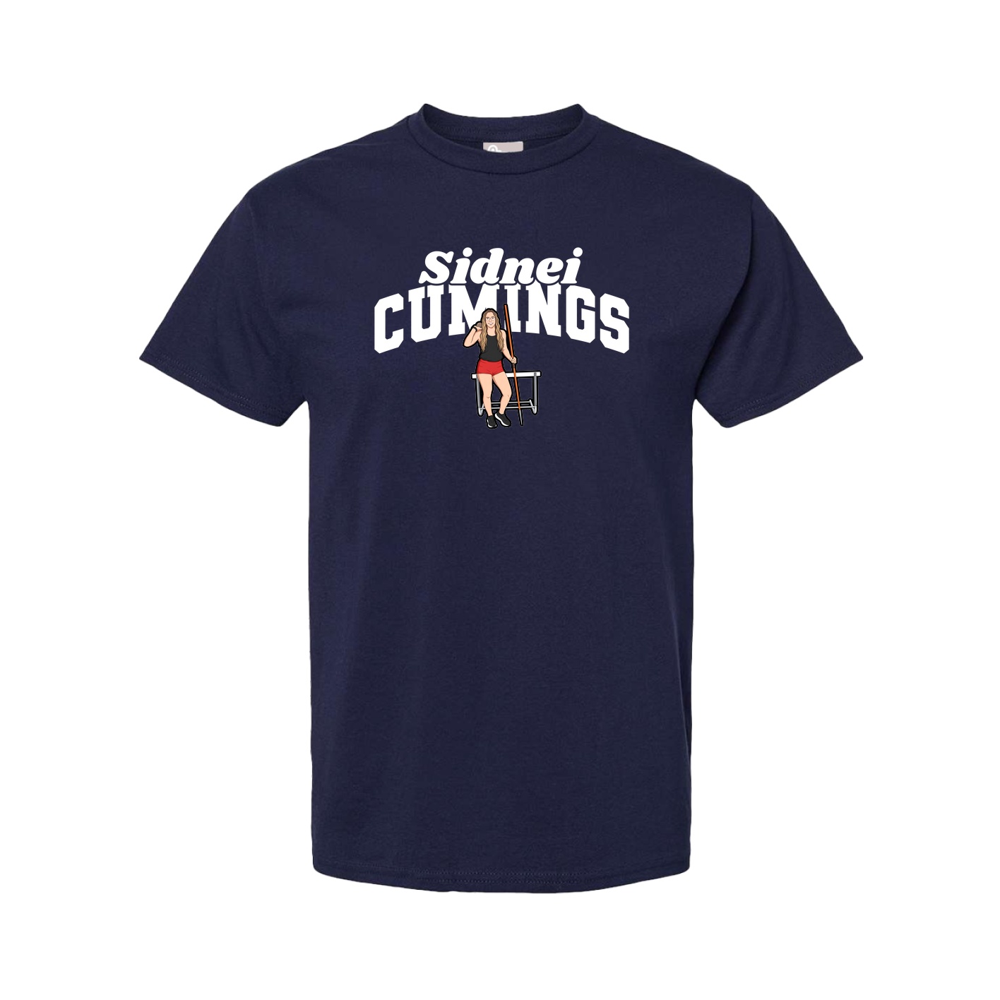 Youth Tee — Signature Arch in Navy