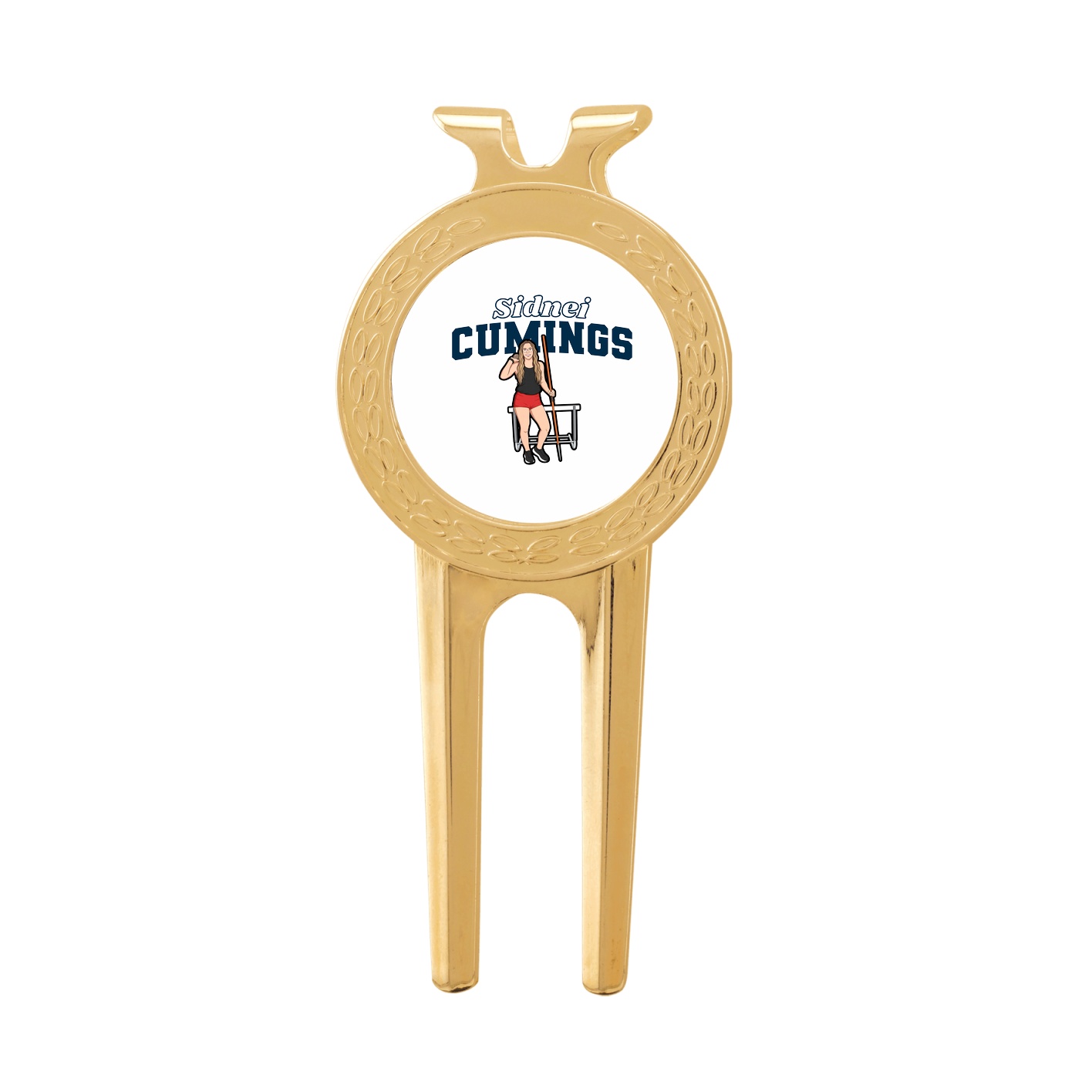Divot Tool with Ball Marker — Name Arch in Classic
