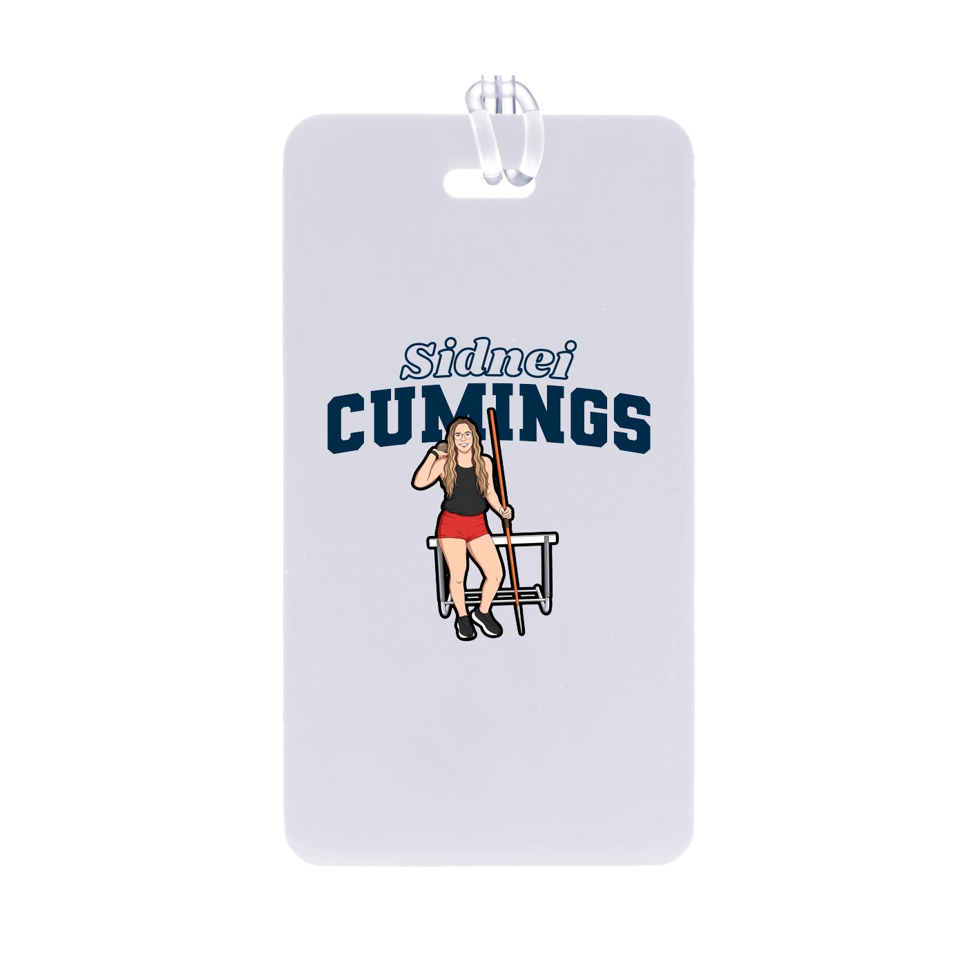 Bag Tag — Name Arch in Classic