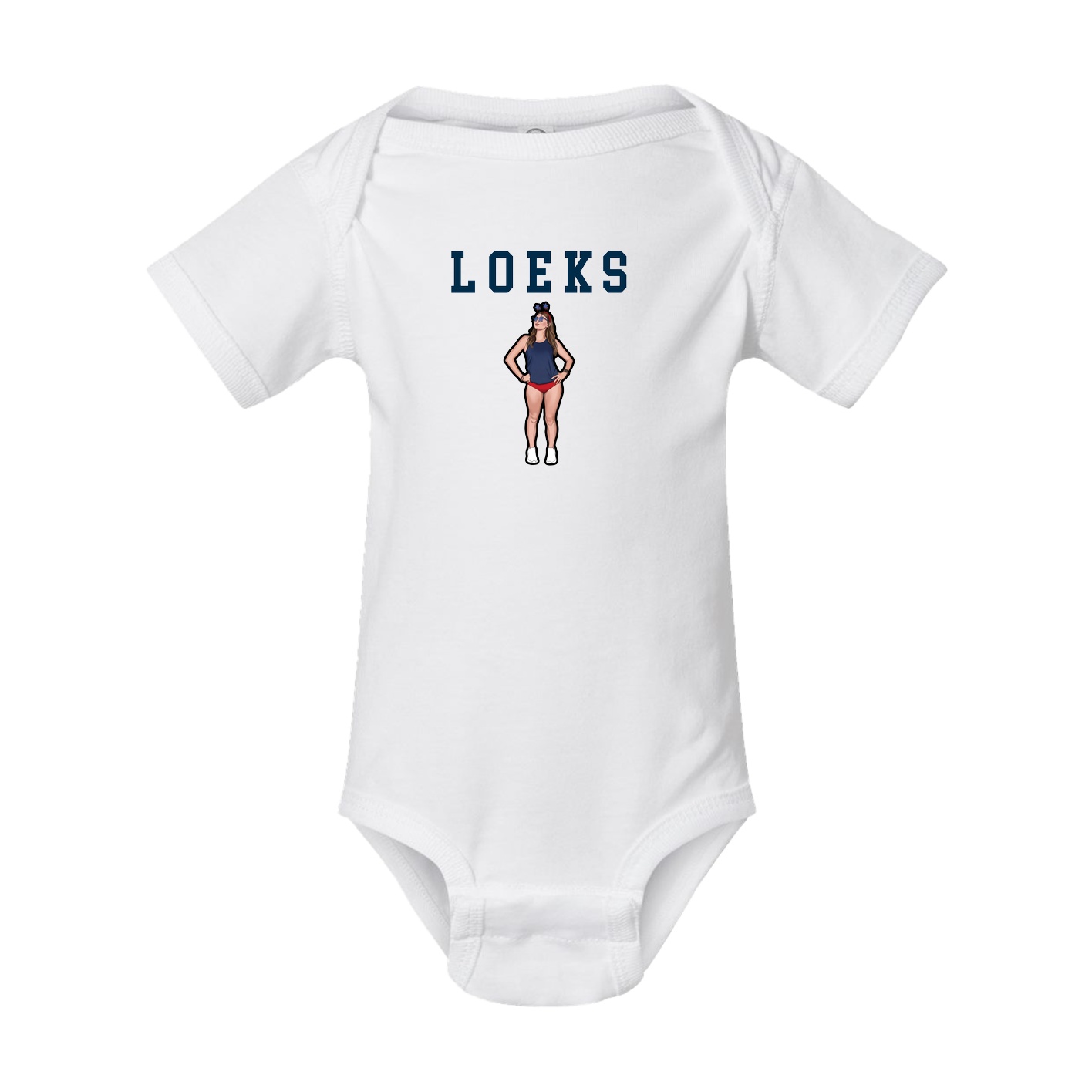 Baby Onesie — Shirsey in White