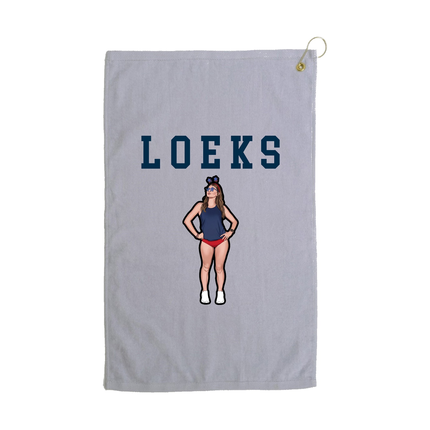 Golf Towel — Shirsey in Grey