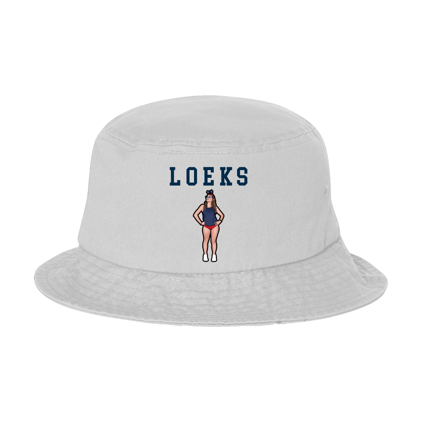 Bucket Cap — Shirsey in White