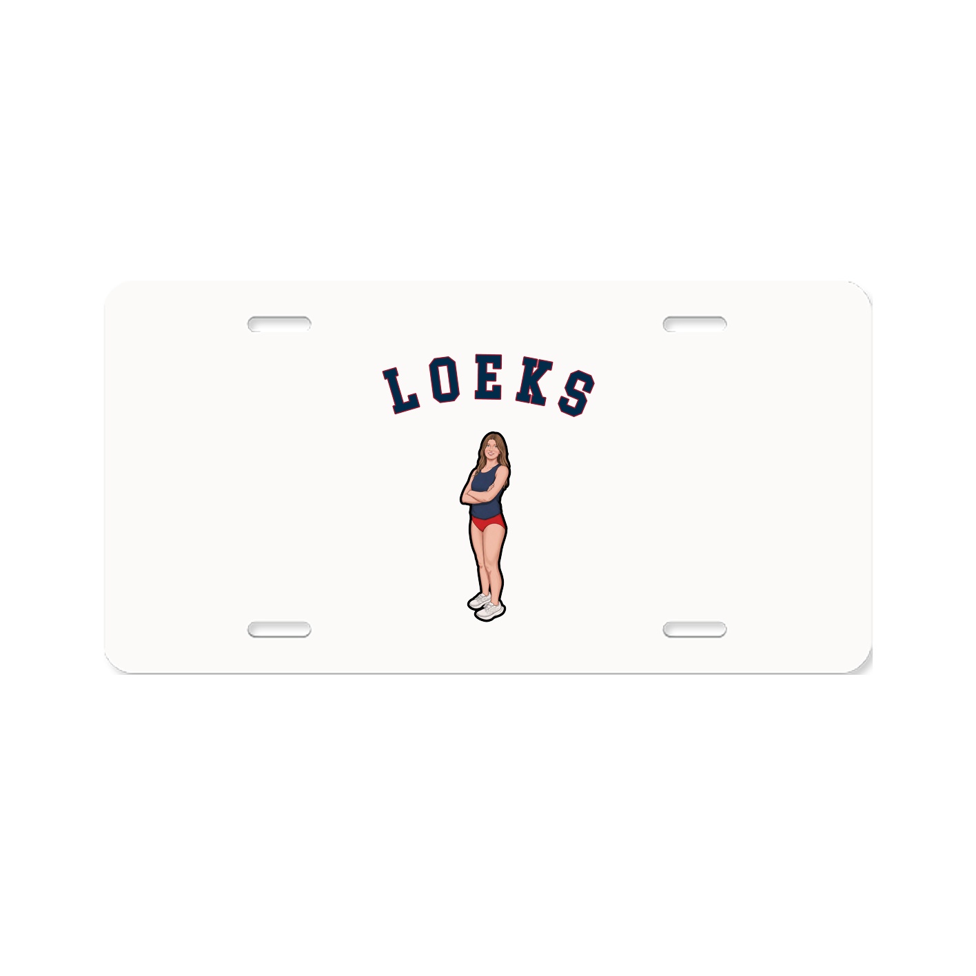 License Plate — Shirsey Arch in Classic