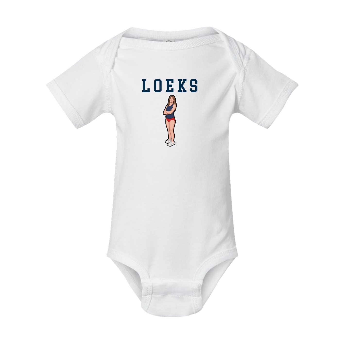 Baby Onesie — Shirsey in White