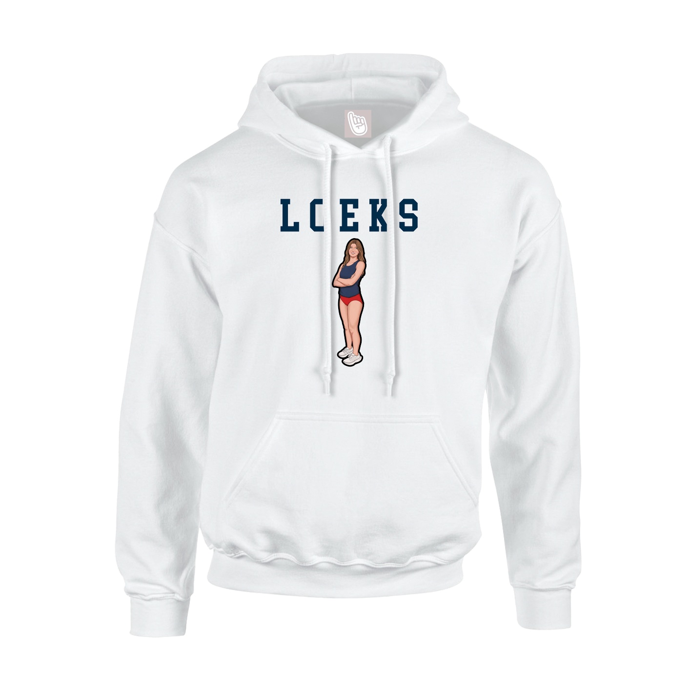 Youth Hoodie — Shirsey in White