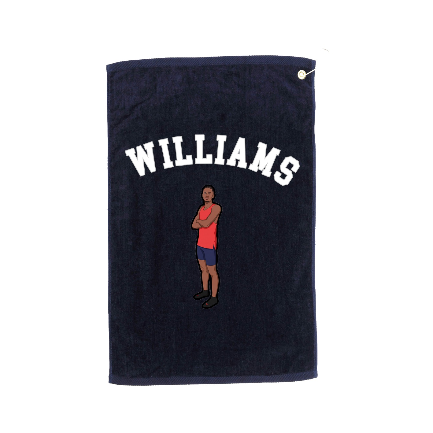 Golf Towel — Shirsey Arch in Navy