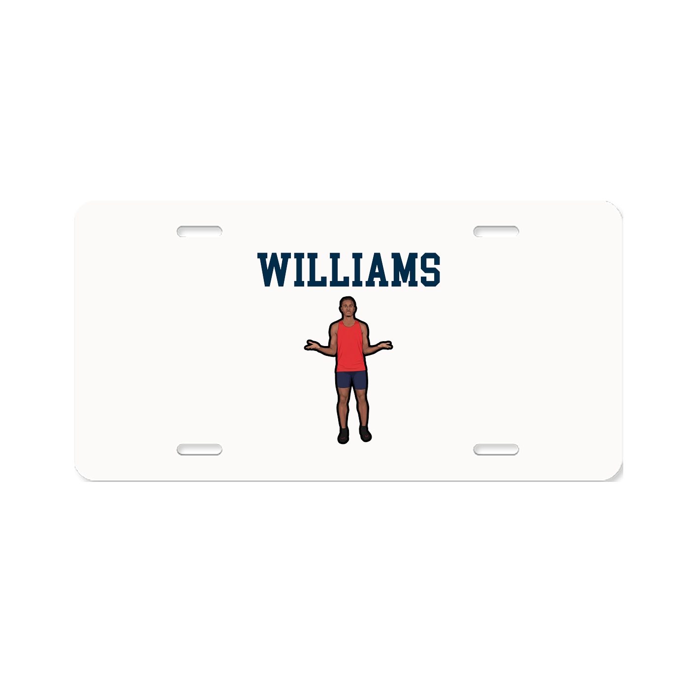 License Plate — Shirsey in Classic