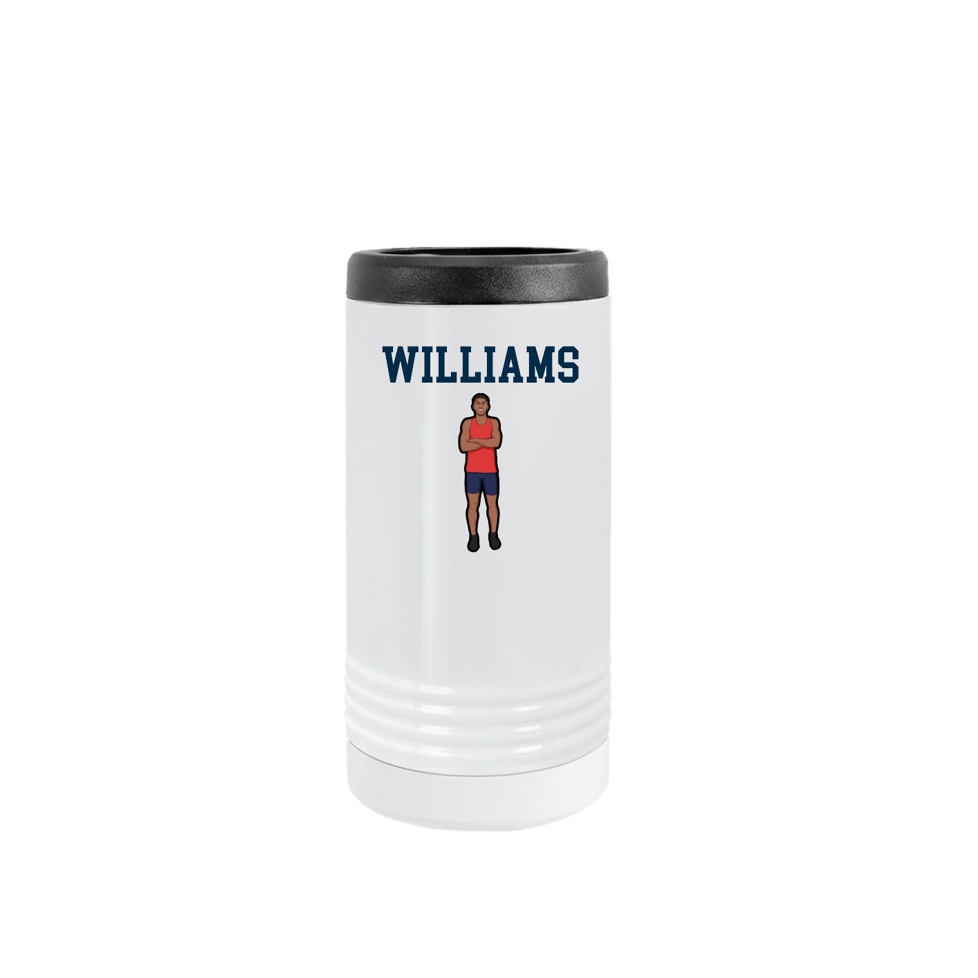 Slim Beverage Holder — Shirsey in White