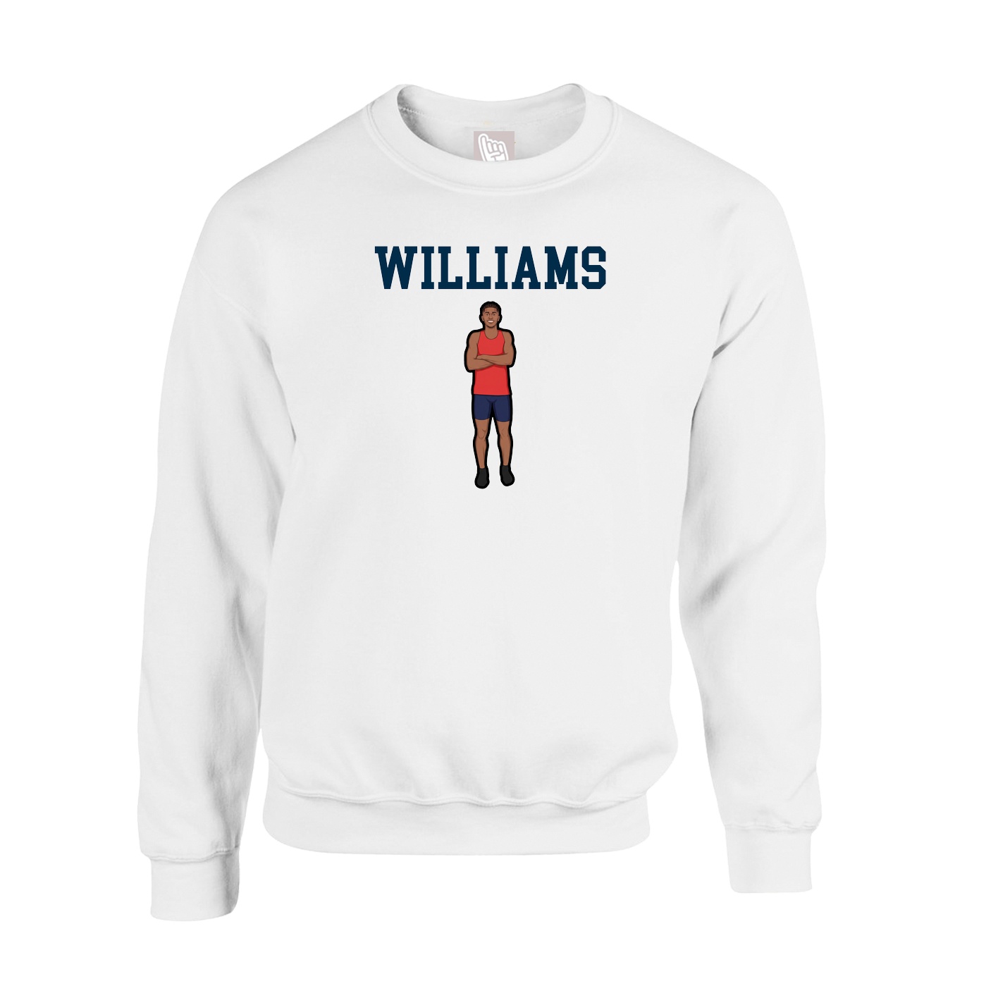 Fleece Crew — Shirsey in White