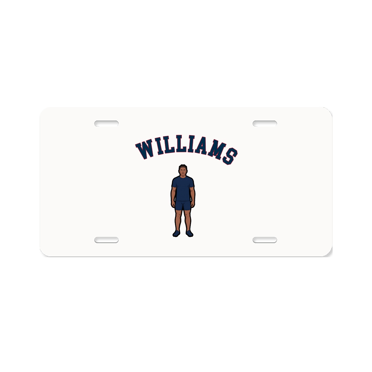 License Plate — Shirsey Arch in Classic