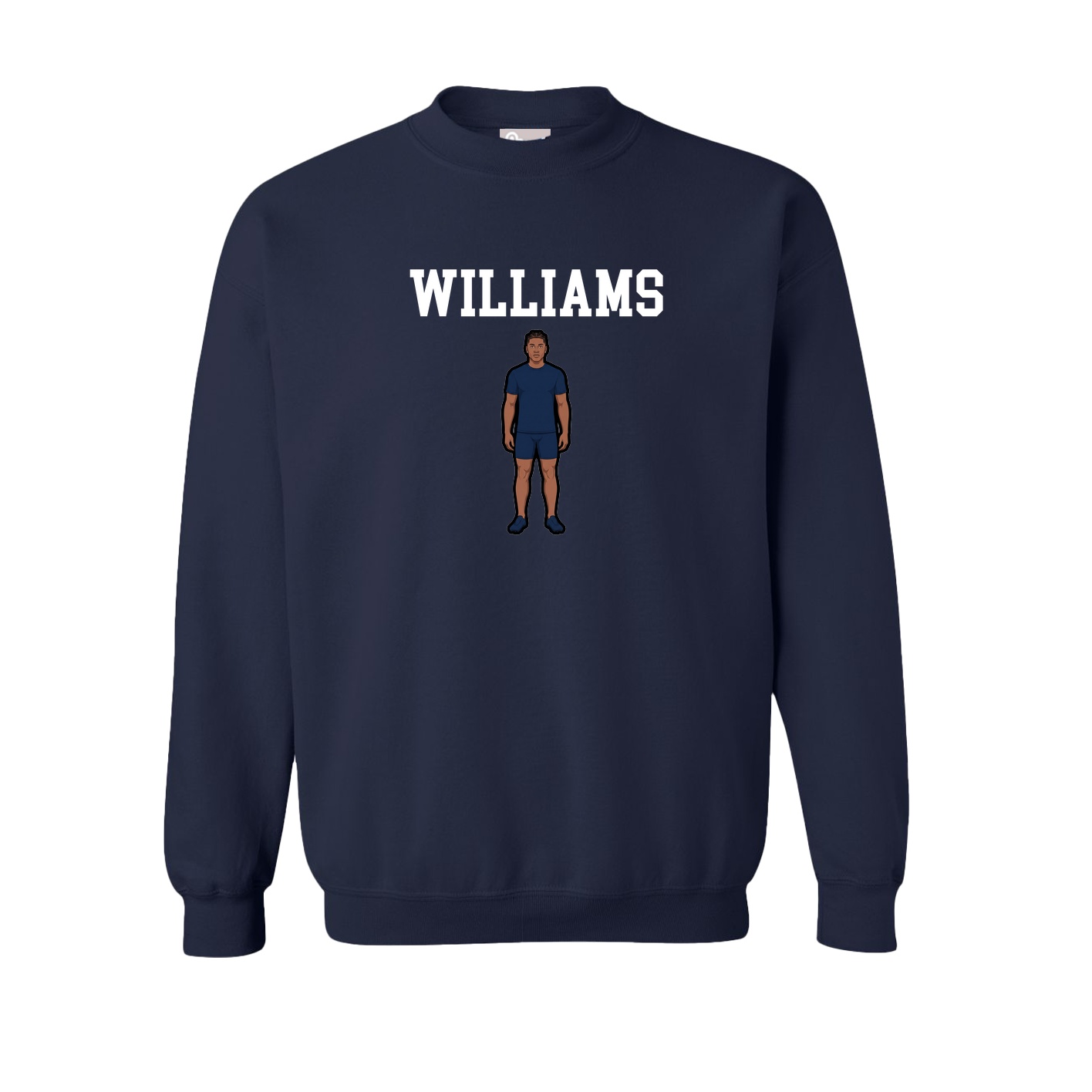Fleece Crew — Shirsey in Navy
