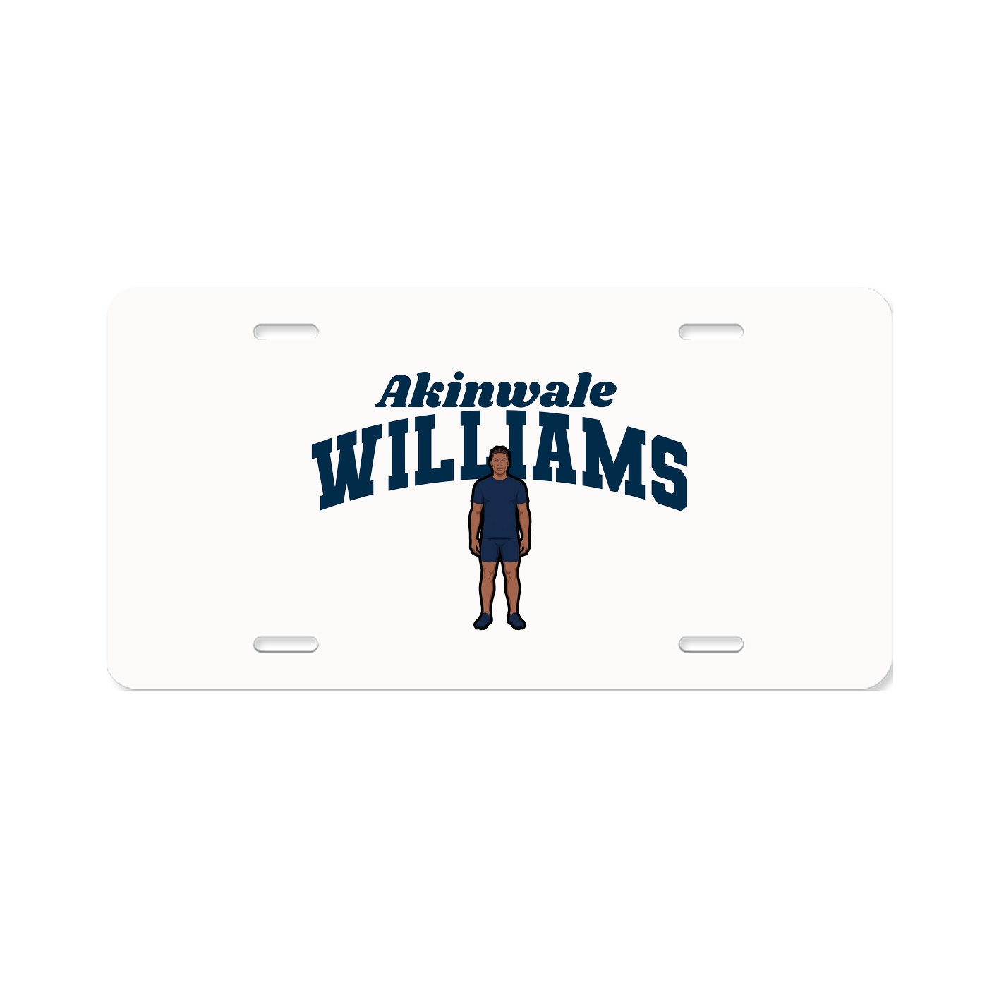 License Plate — Signature Arch in Classic