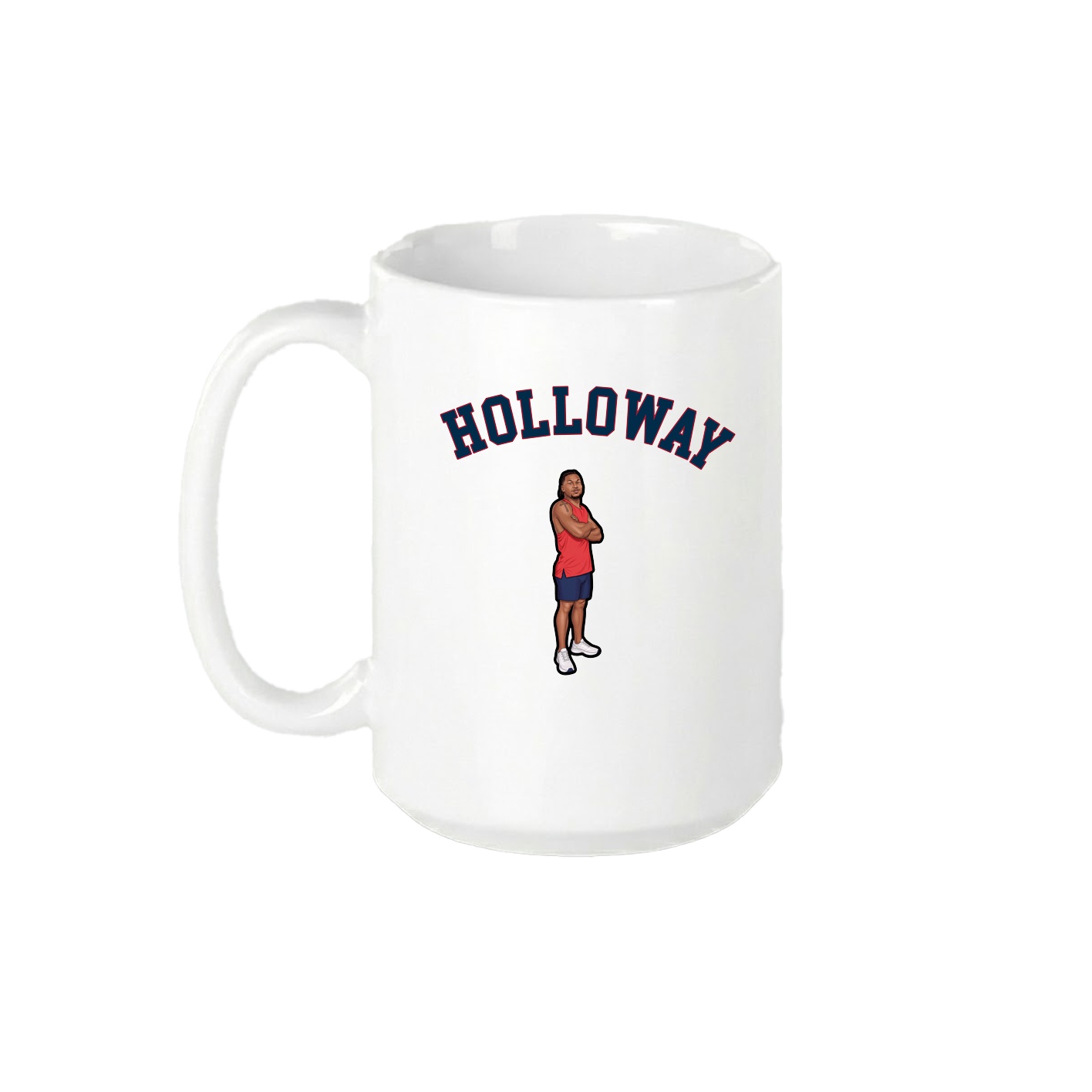 15oz Coffee Mug — Shirsey Arch in White
