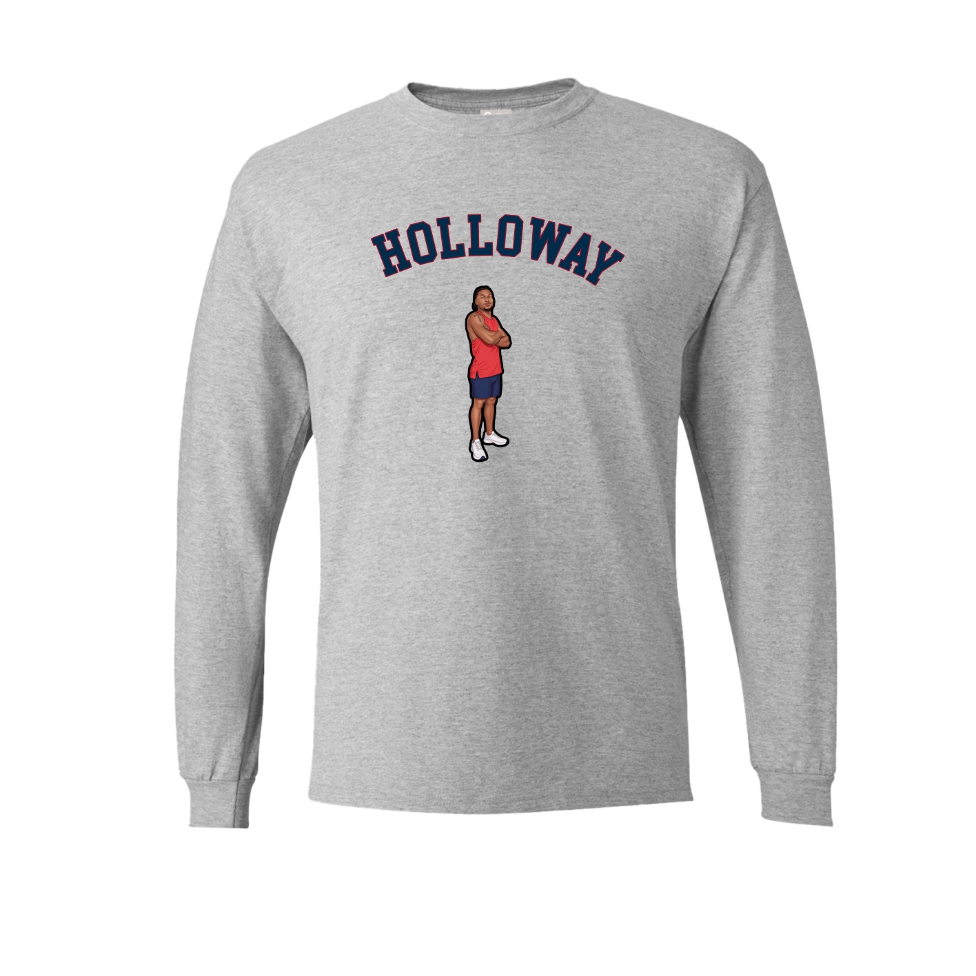 Long Sleeve Tee — Shirsey Arch in Grey