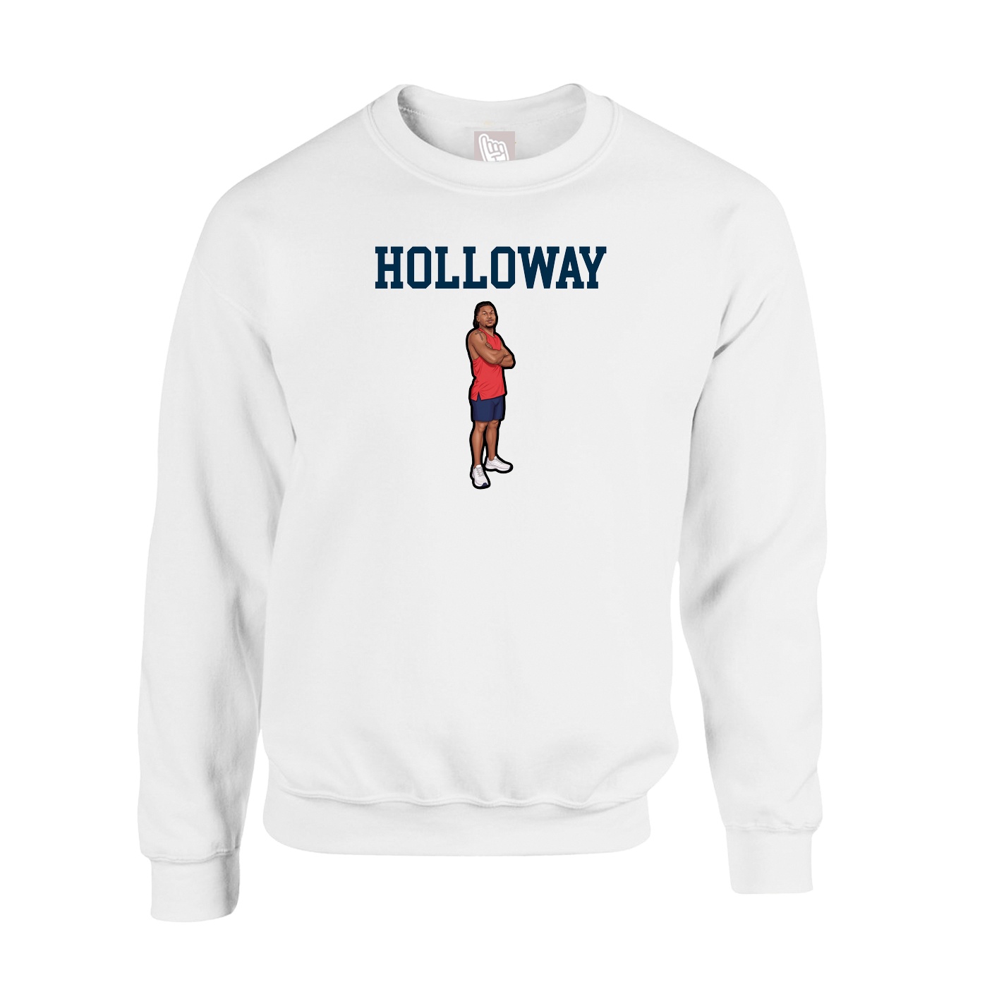 Fleece Crew — Shirsey in White