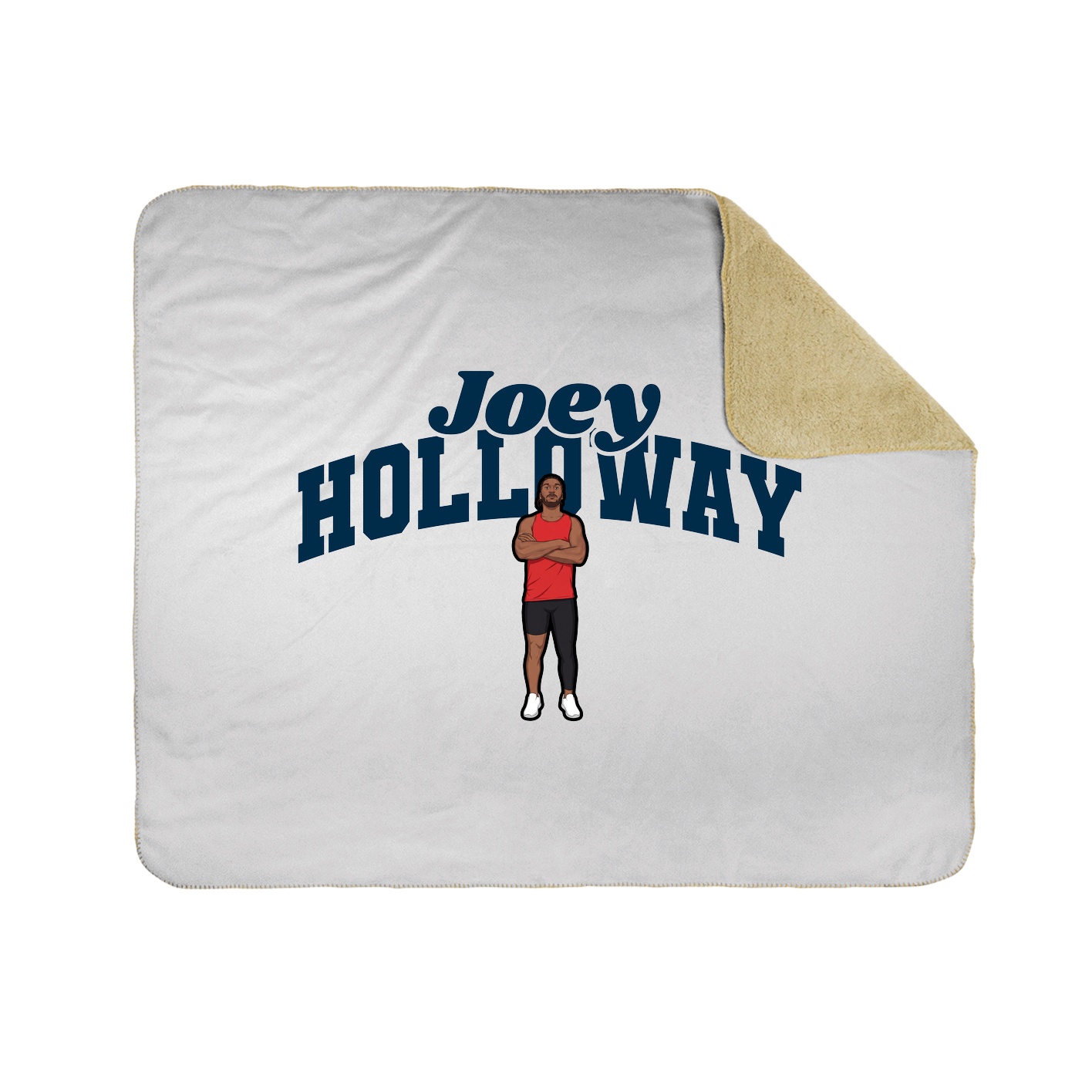 Throw Blanket — Signature Arch in White