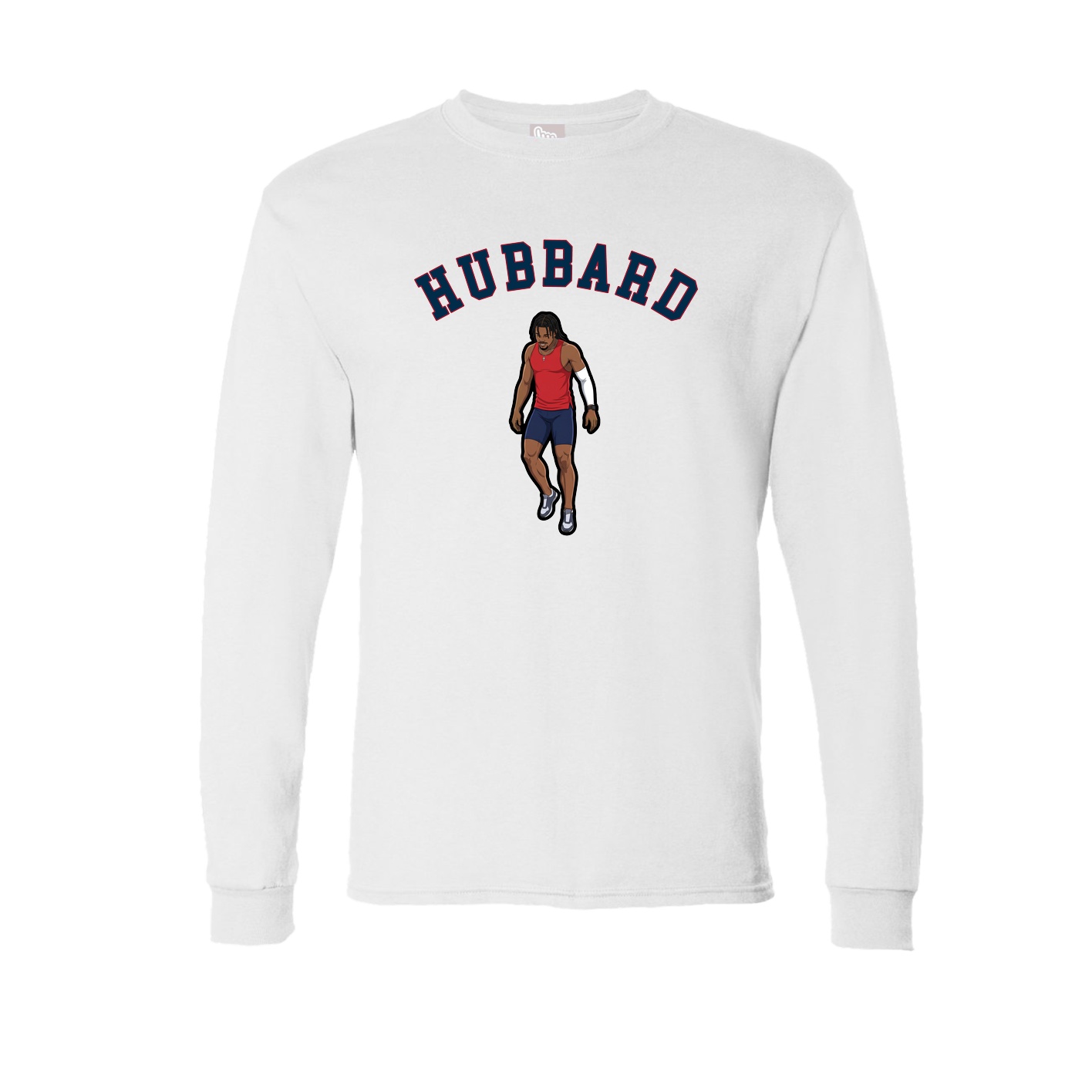 Long Sleeve Tee — Shirsey Arch in White