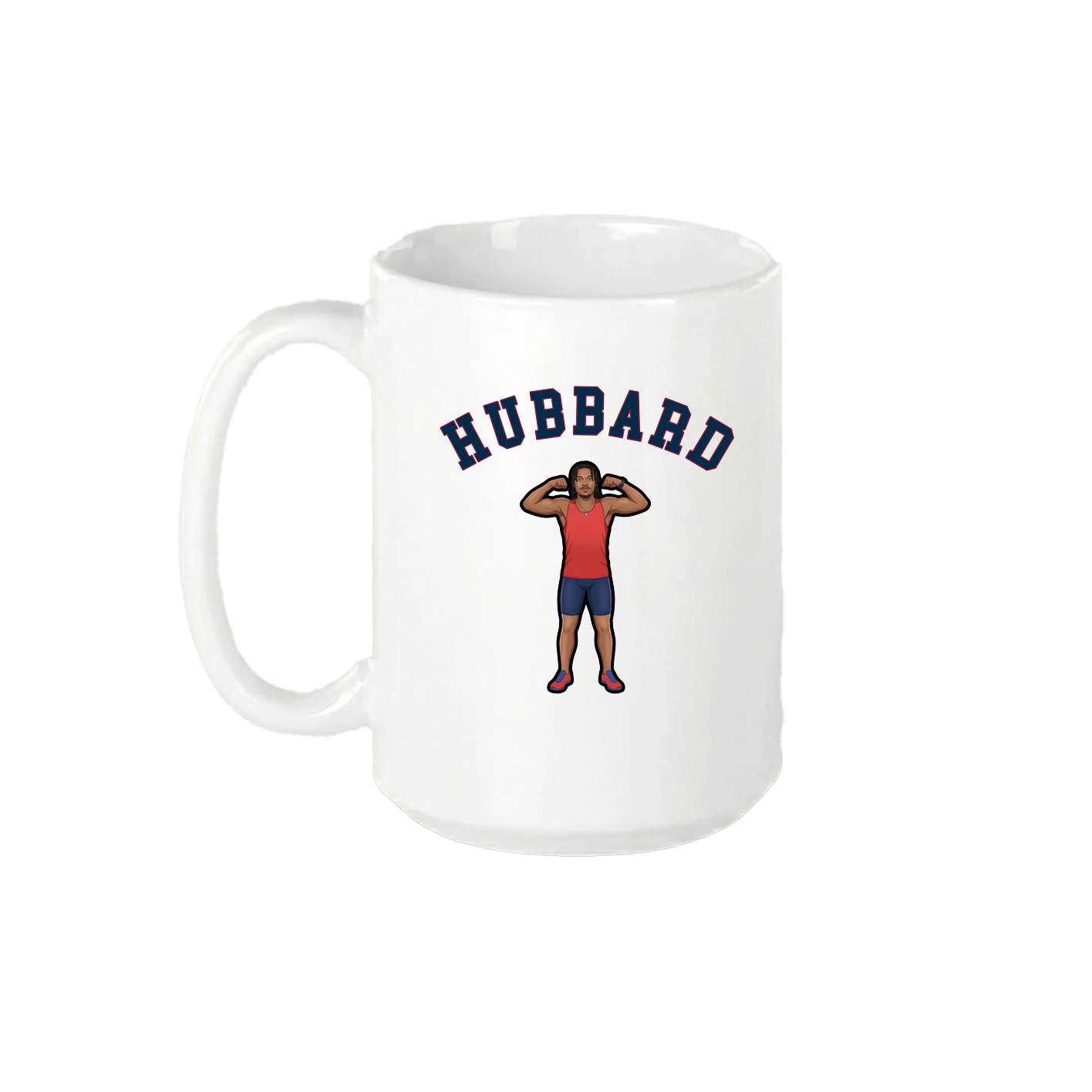 15oz Coffee Mug — Shirsey Arch in White