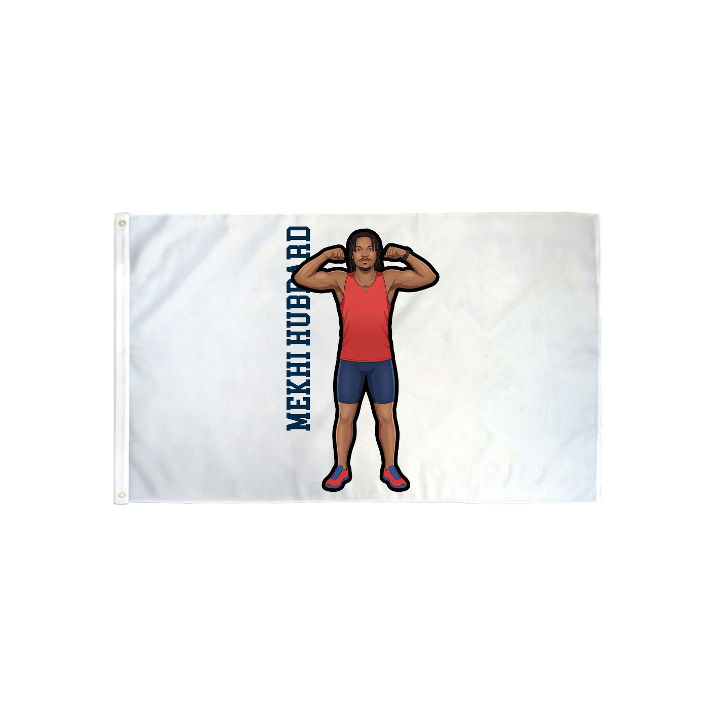 3x5 Flag — Name Vertical in Classic