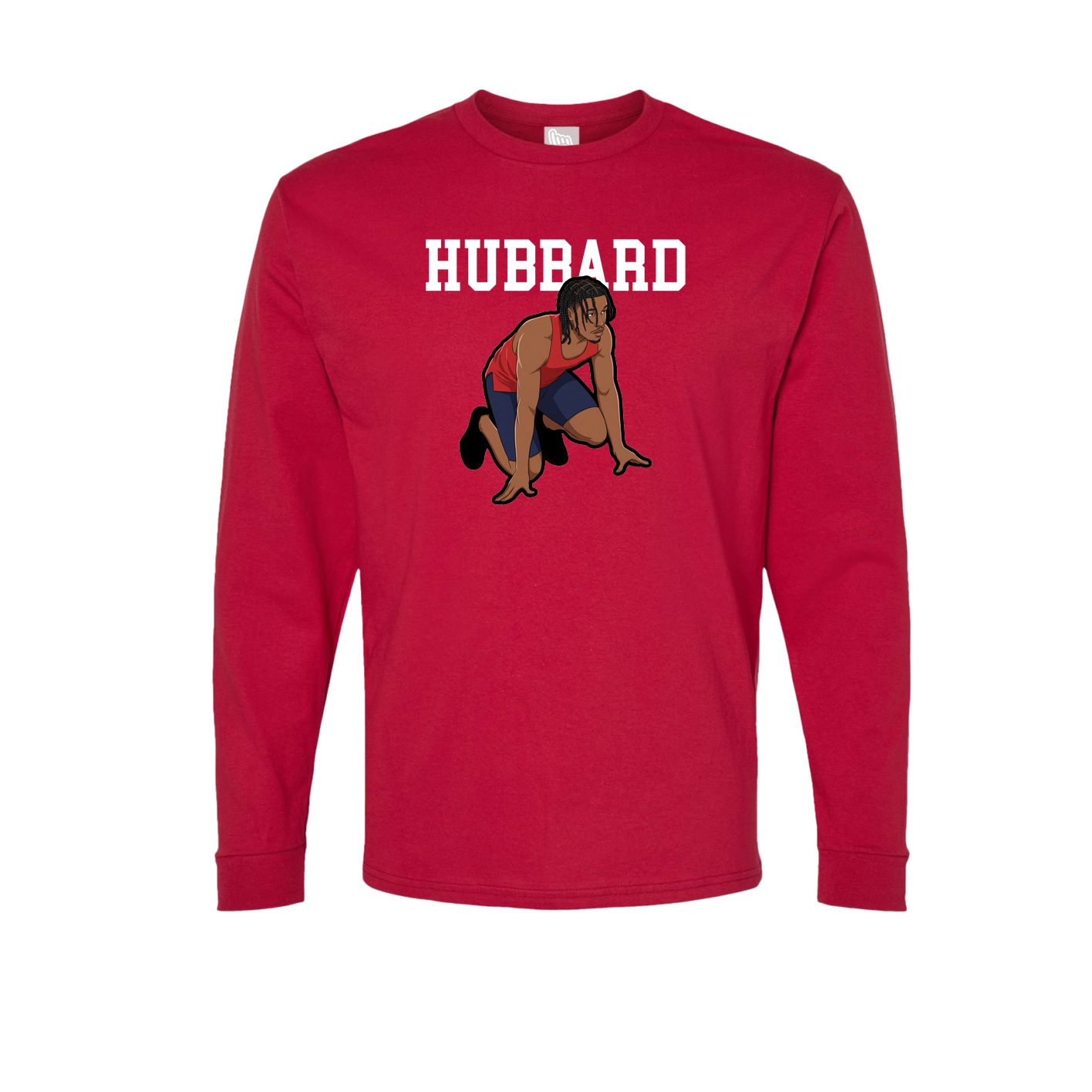 Long Sleeve Tee — Shirsey in Crimson