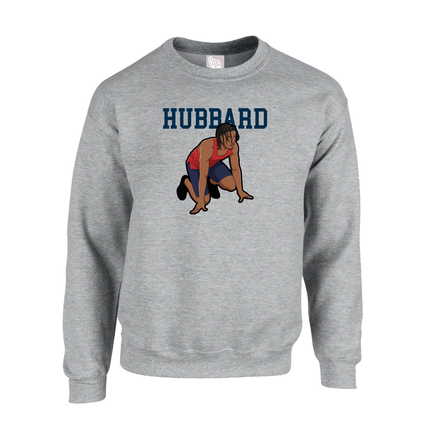 Fleece Crew — Shirsey in Grey