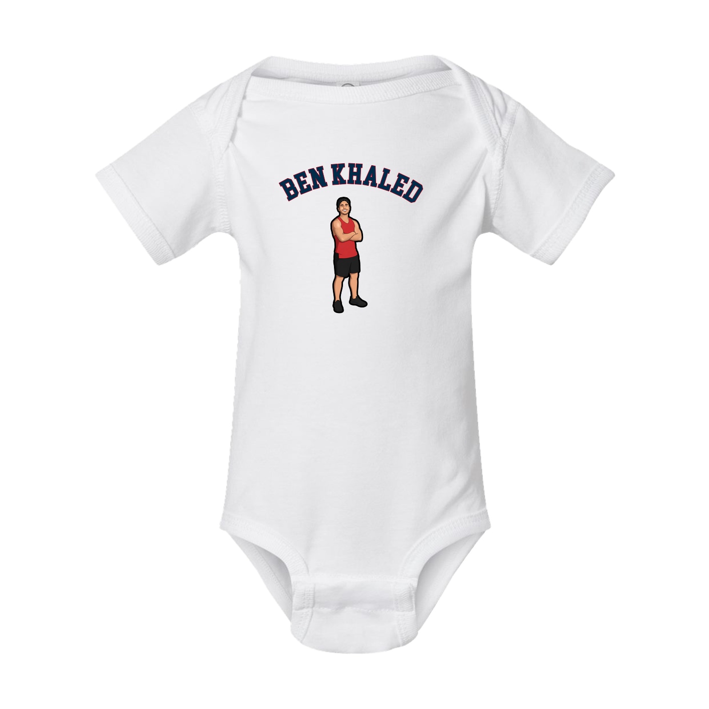 Baby Onesie — Shirsey Arch in White