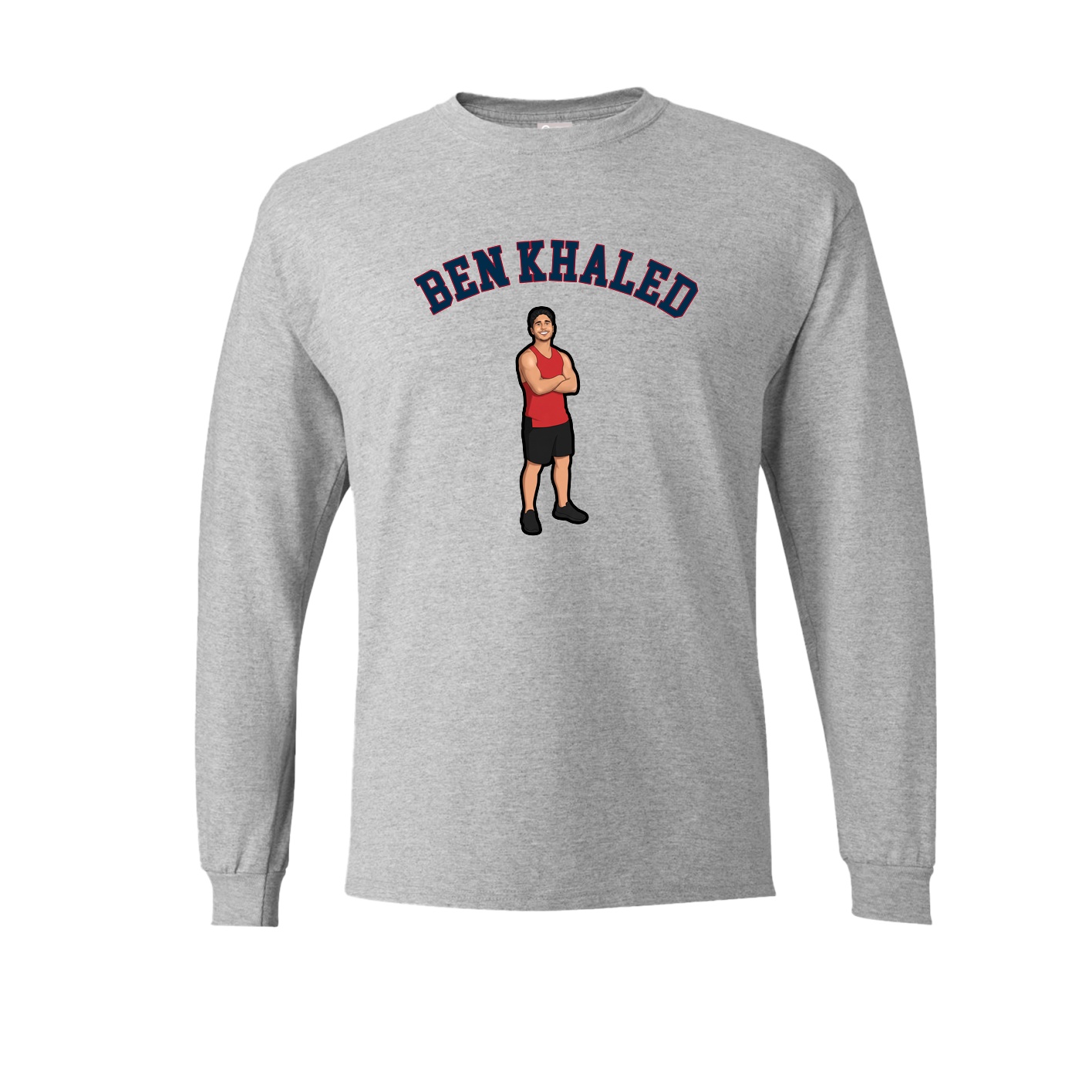 Long Sleeve Tee — Shirsey Arch in Grey