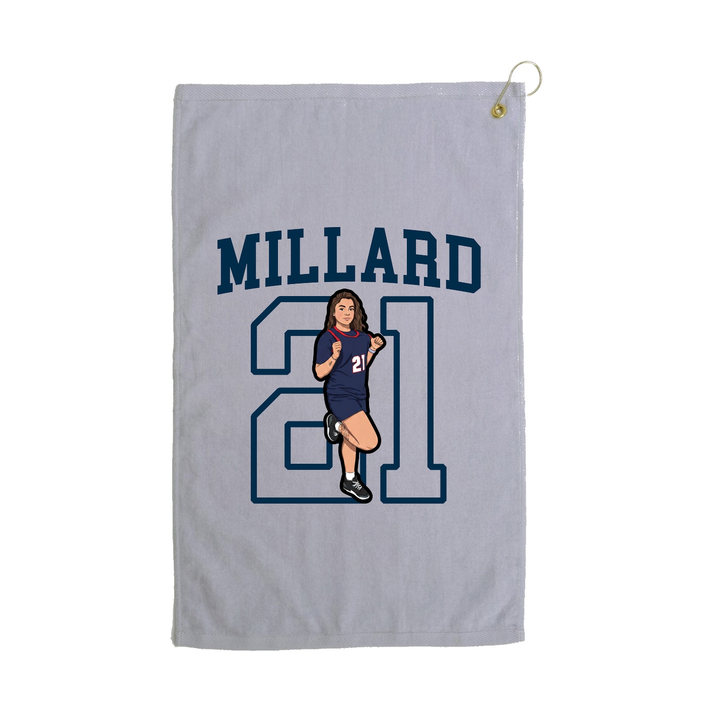 Golf Towel — Shirsey in Grey