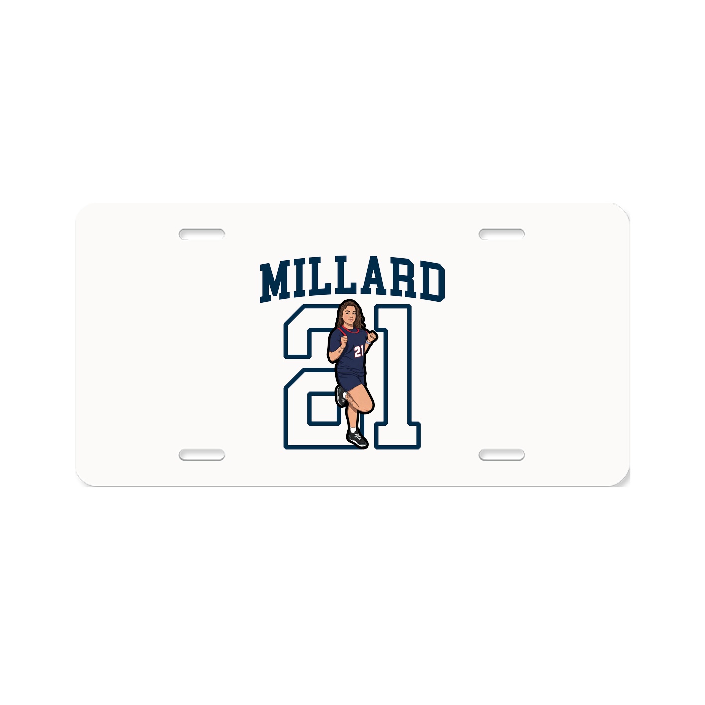 License Plate — Shirsey in Classic