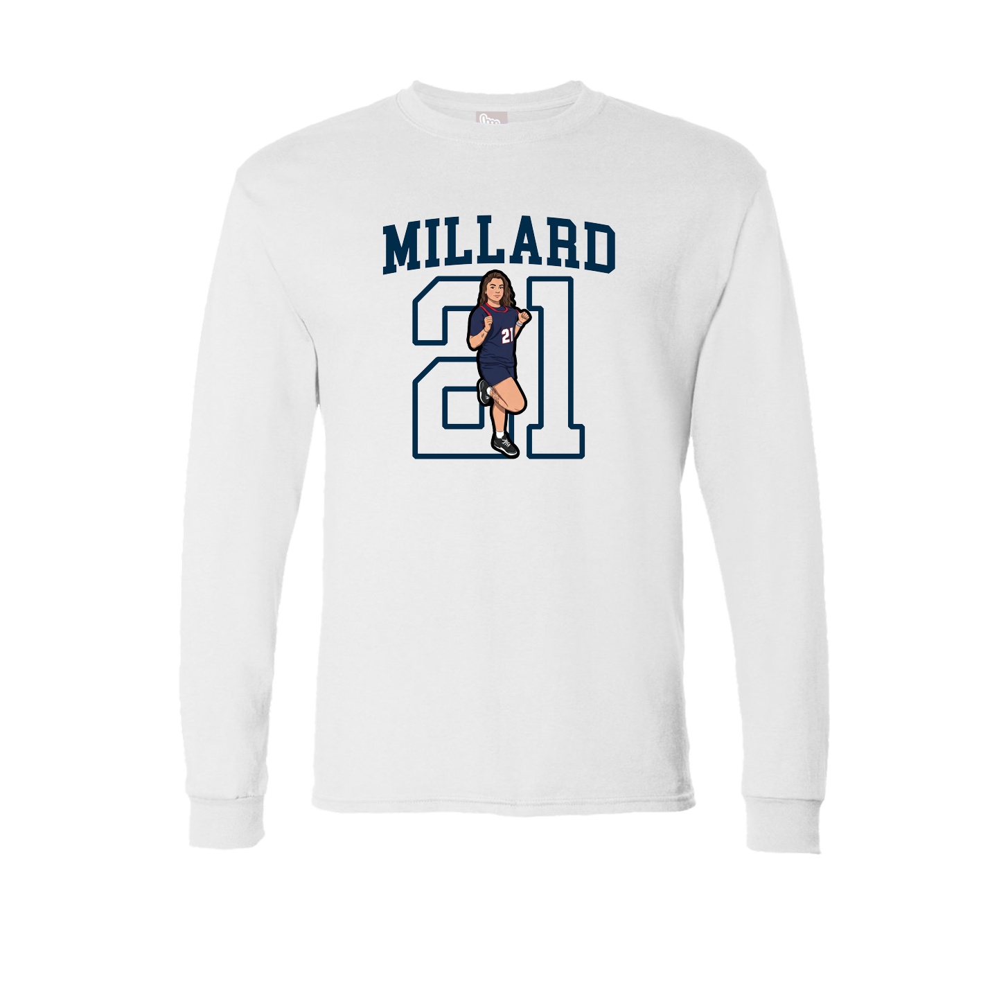 Long Sleeve Tee — Shirsey in White