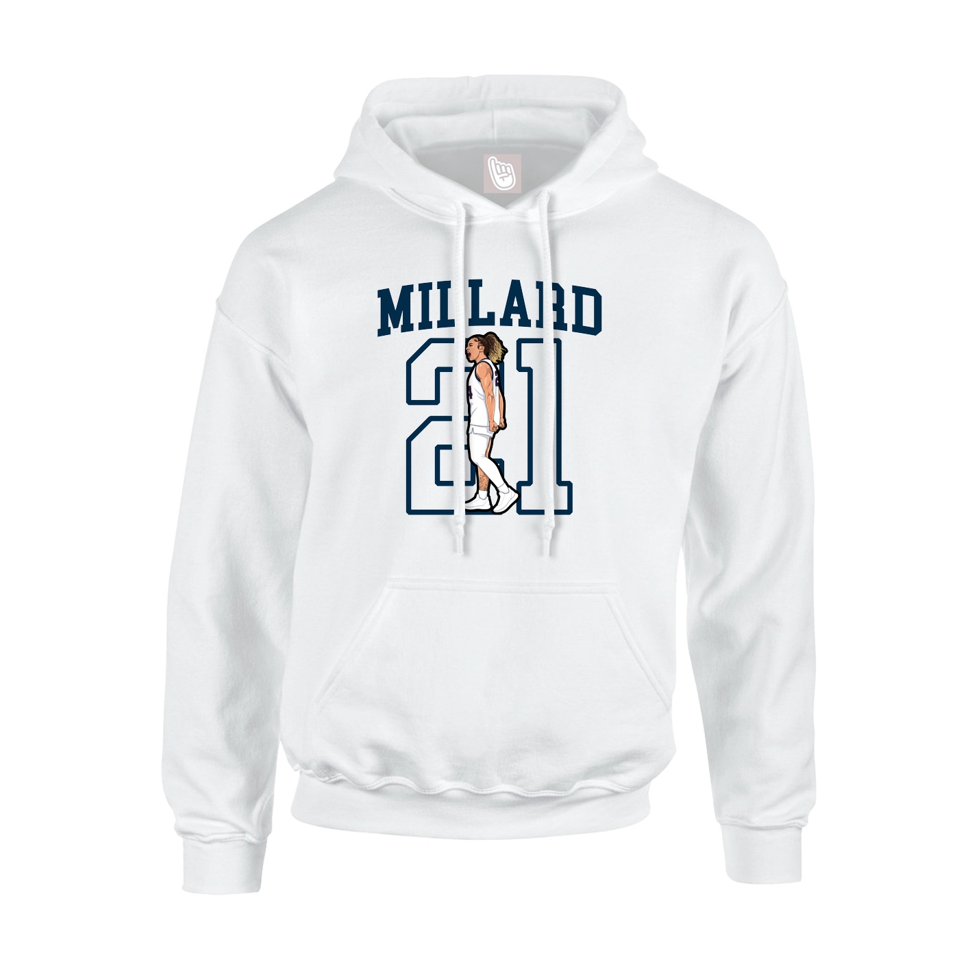Youth Hoodie — Shirsey in White