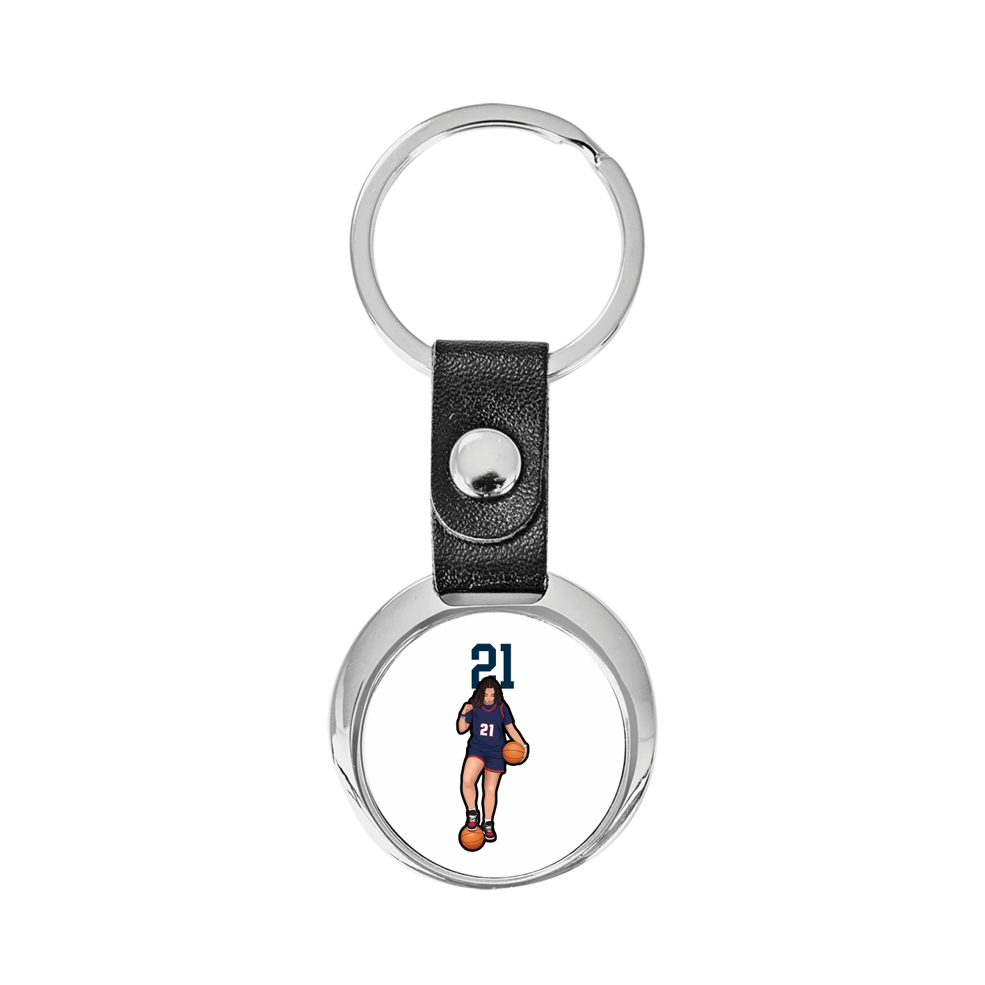 Key Chain — Number Top in Classic