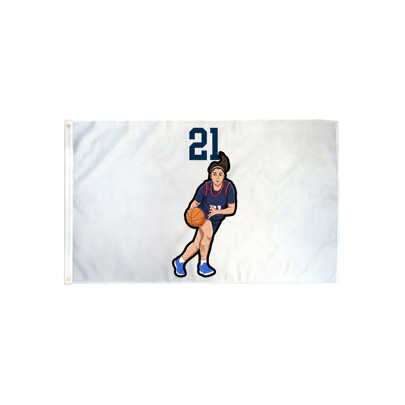 3x5 Flag — Number Top in Classic