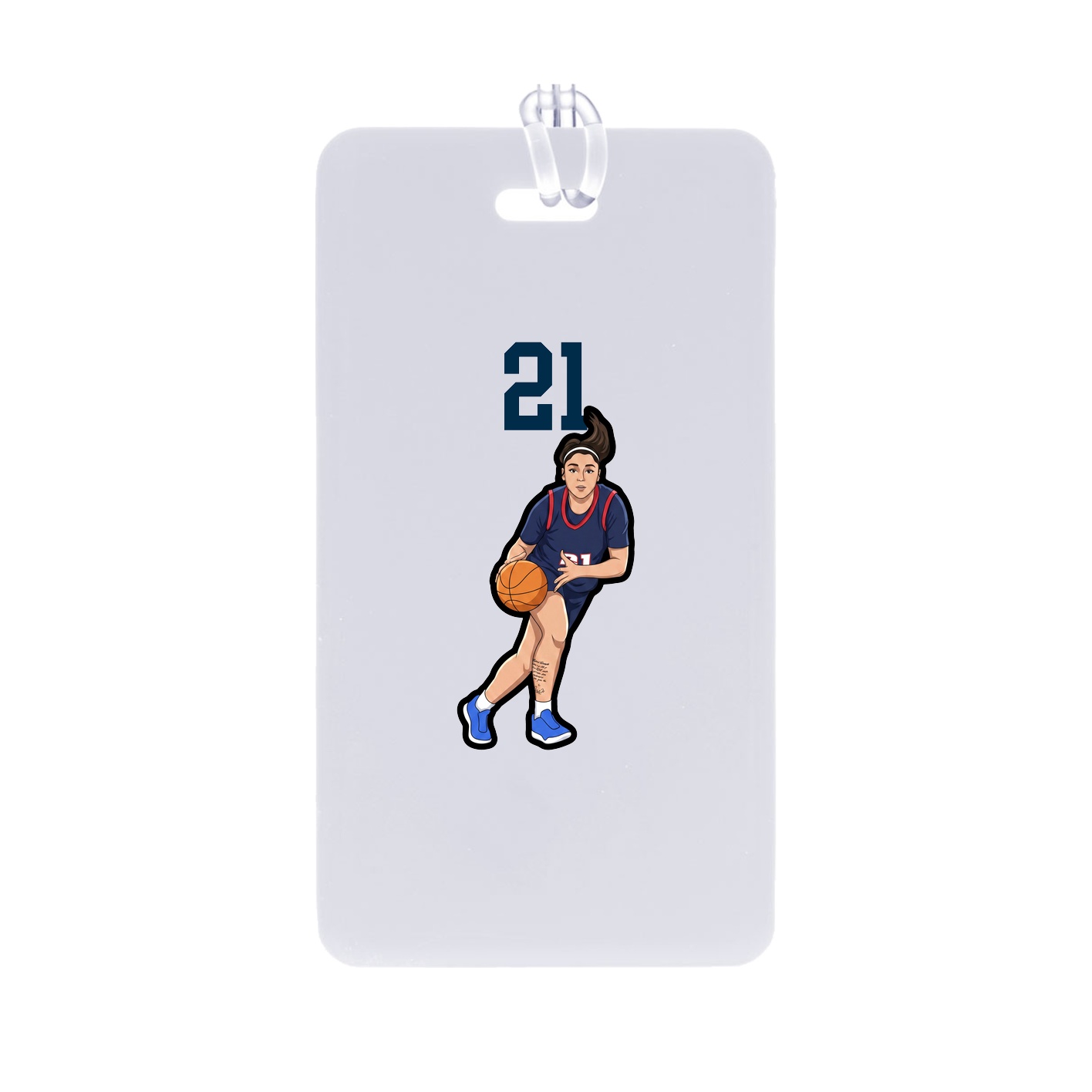 Bag Tag — Number Top in Classic