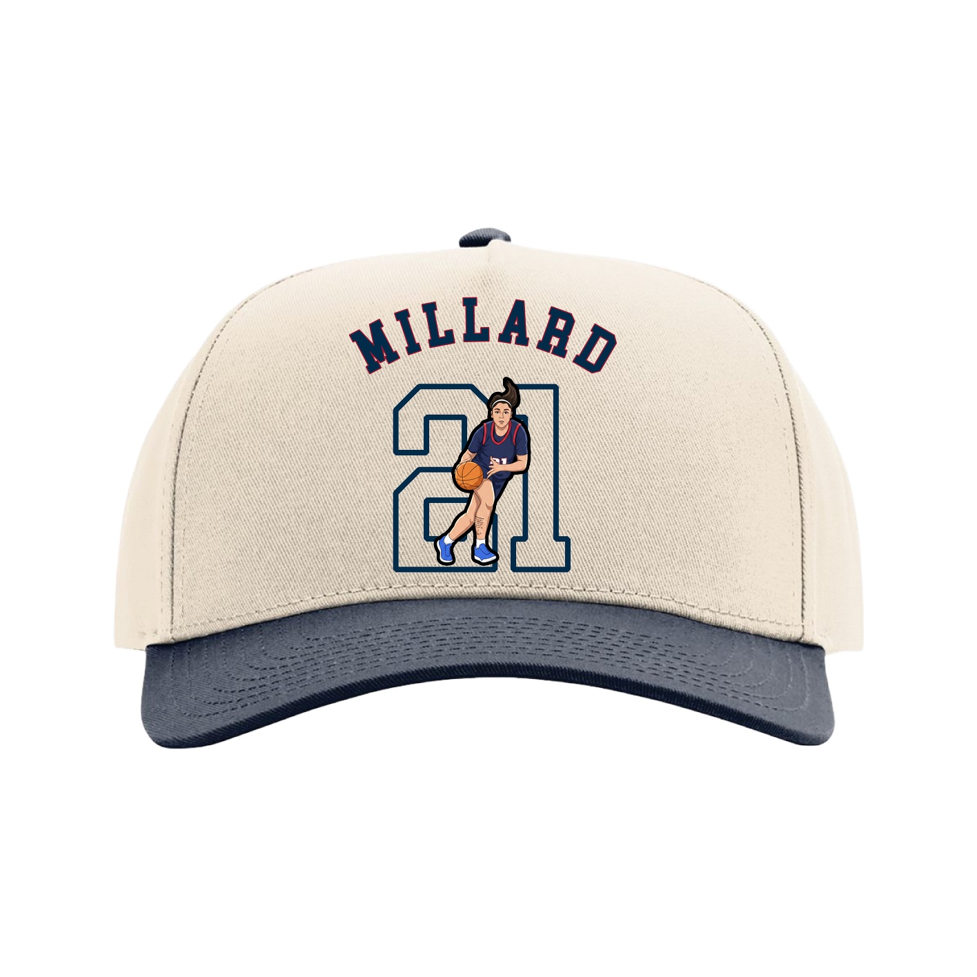 Full Fabric Five-Panel Champ Cap