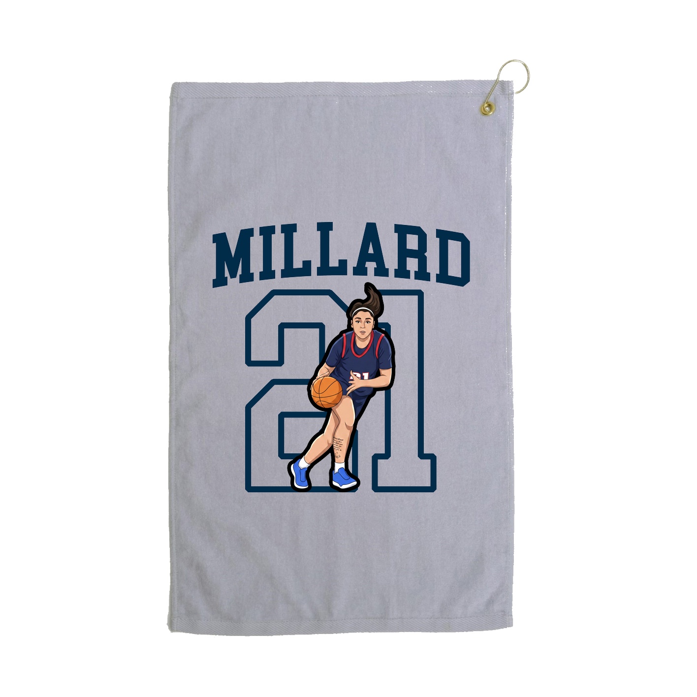Golf Towel — Shirsey in Grey