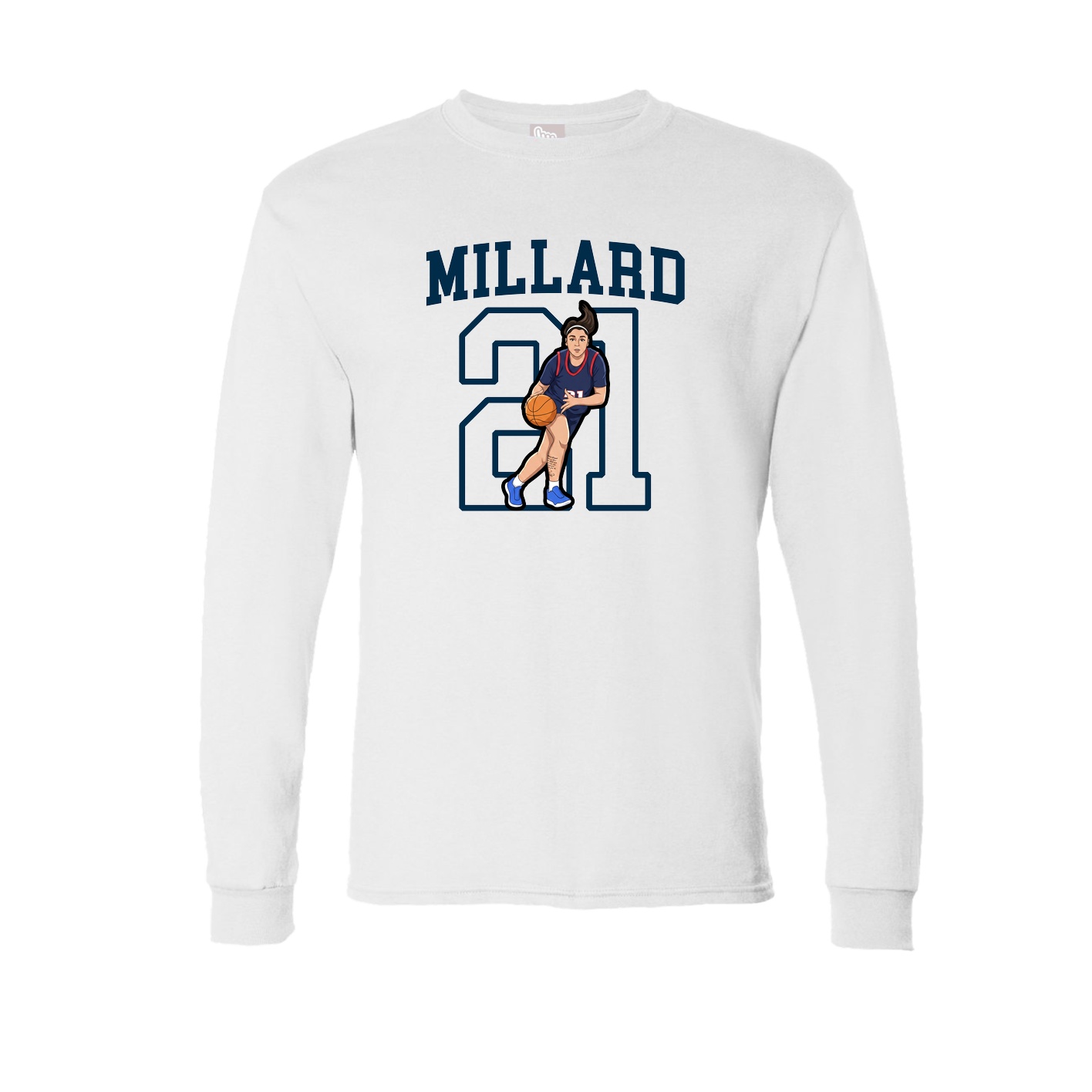 Long Sleeve Tee — Shirsey in White